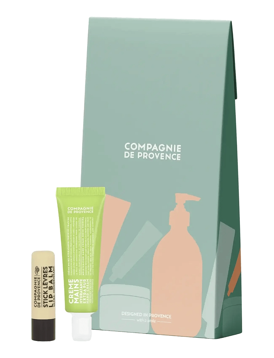 La Compagnie de Provence - HAND & LIP GIFT SET - gåvoset - clear - 0