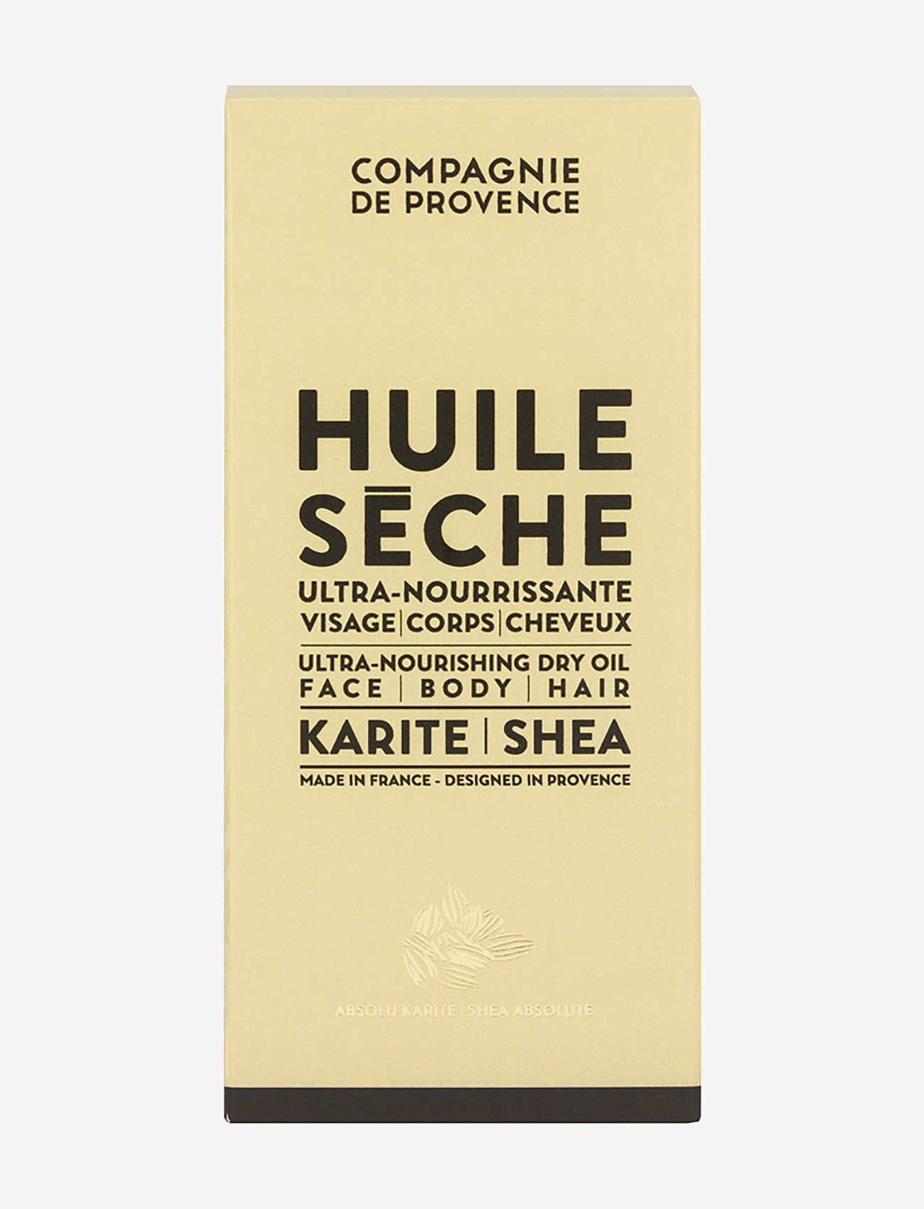 La Compagnie de Provence - ULTRA NOURISHING DRY OIL SHEA BUTTER 100 ML - preces un komplekti ceļošanai - clear - 1