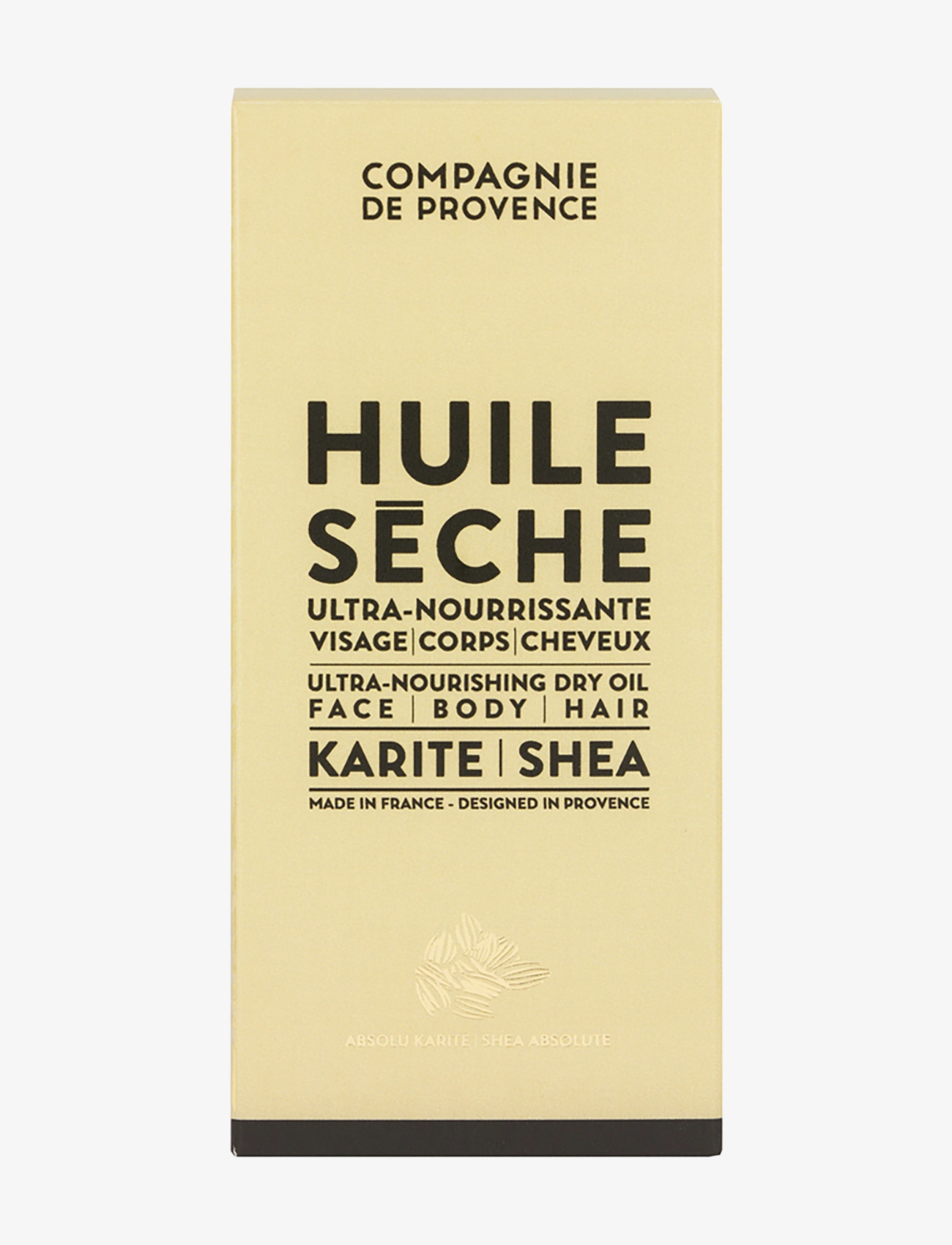 La Compagnie de Provence - ULTRA NOURISHING DRY OIL SHEA BUTTER 100 ML - kropsolier - clear - 1
