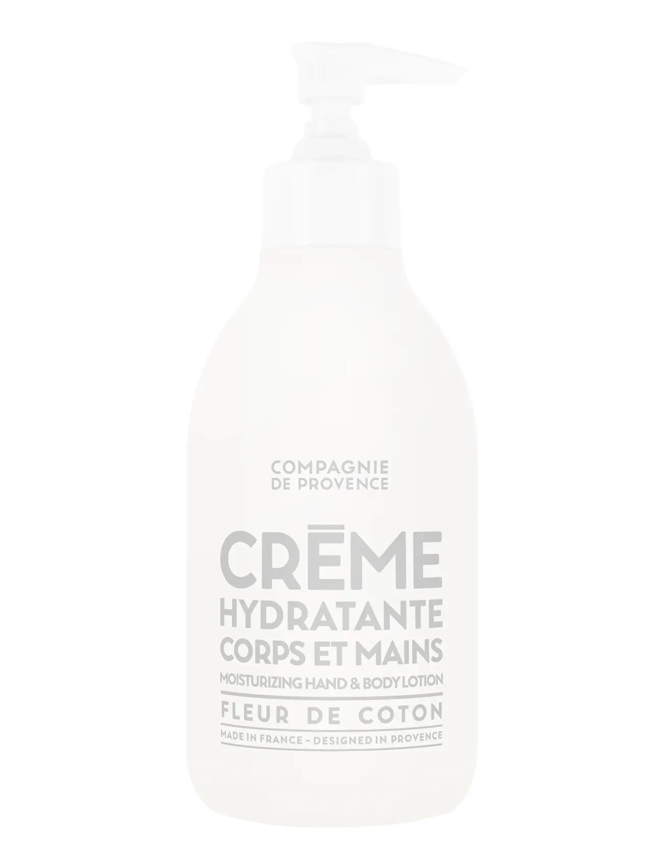La Compagnie de Provence HAND & BODY LOTION COTTON FLOWER 300ML - Handkräm - CLEAR / undefined