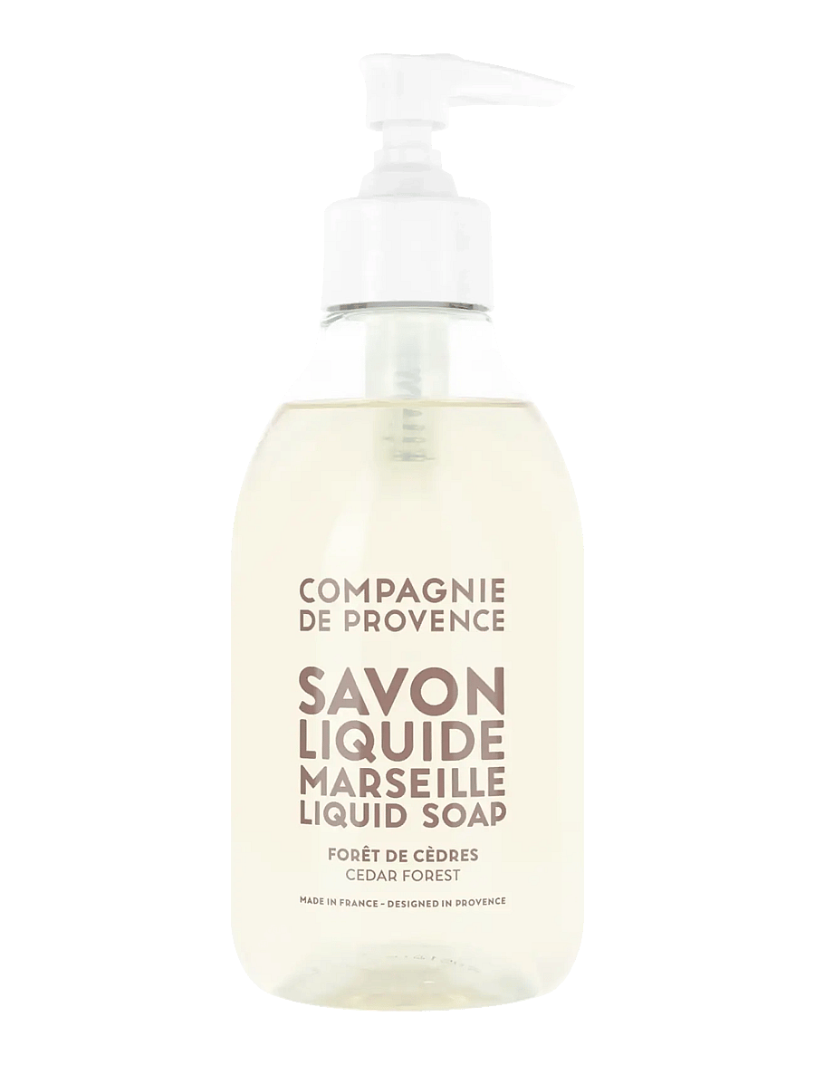 La Compagnie de Provence - LIQUID MARSEILLE SOAP 300ML CEDAR FOREST - flydende sæber - clear - 0