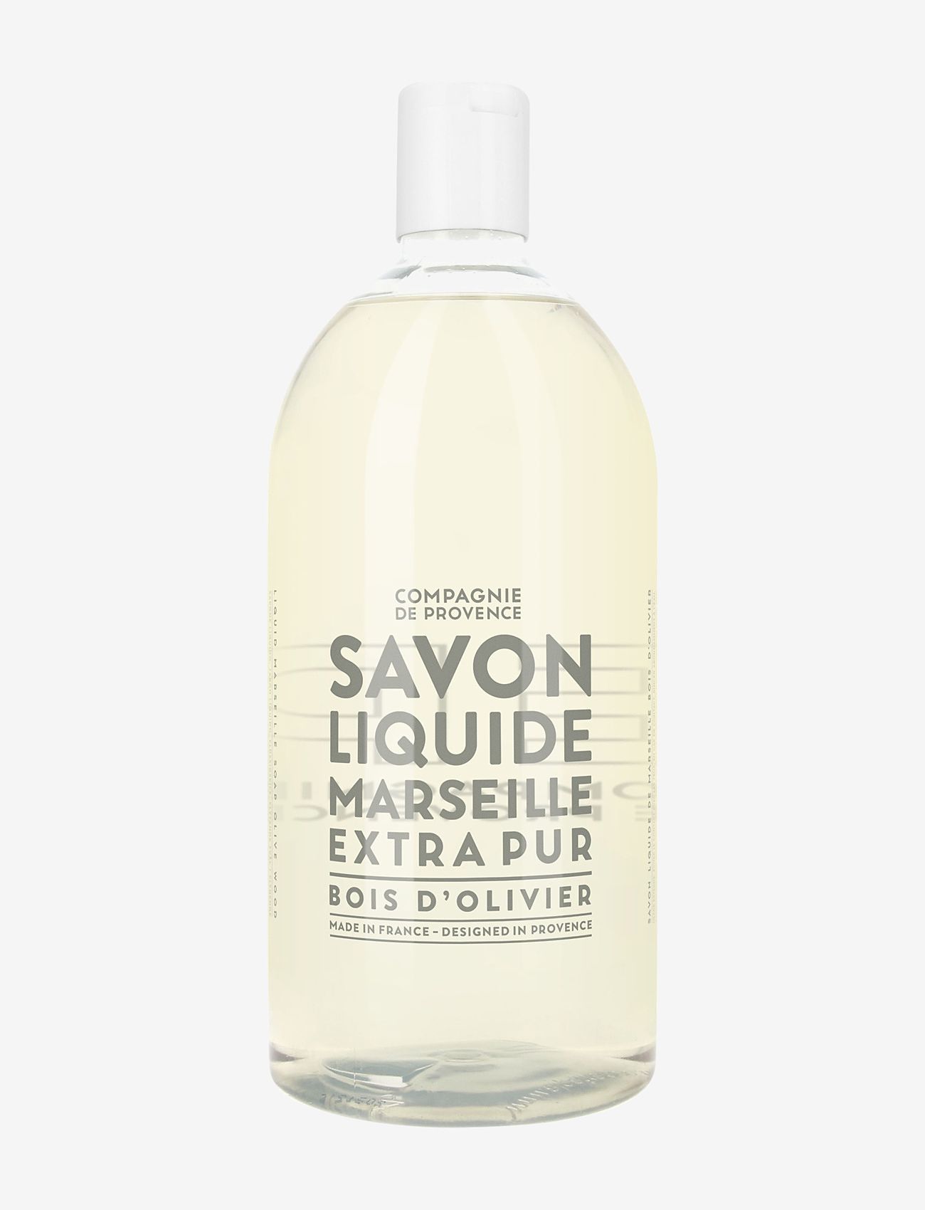 La Compagnie de Provence - LIQUID MARSEILLE SOAP REFILL OLIVE WOOD 1 L - käteseebi täitepakid - clear - 0