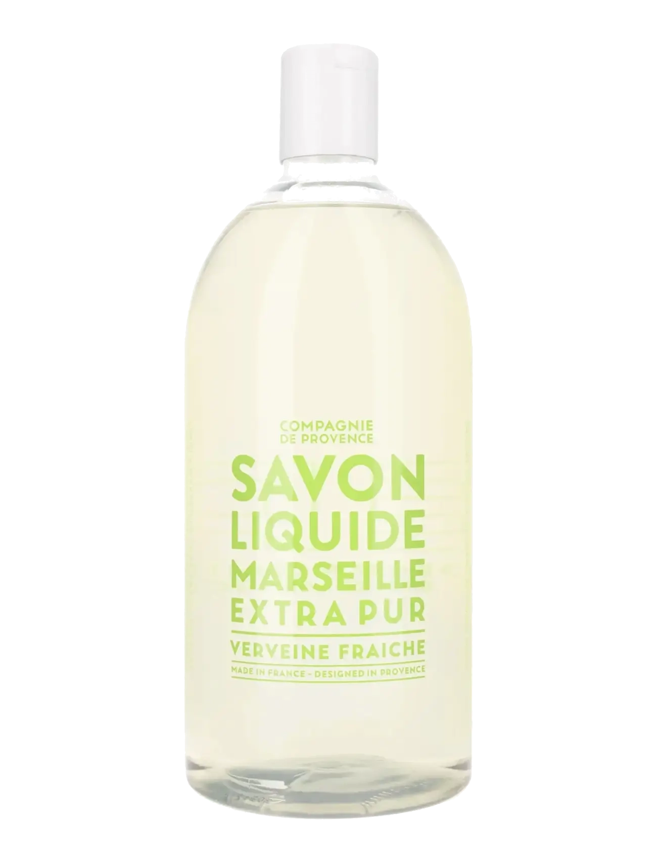 La Compagnie de Provence Liquid Marseille Soap Refill Fresh Verbena 1 L, 1000 ml, Hand Soap, Nackt - Wash Refill, Homeware