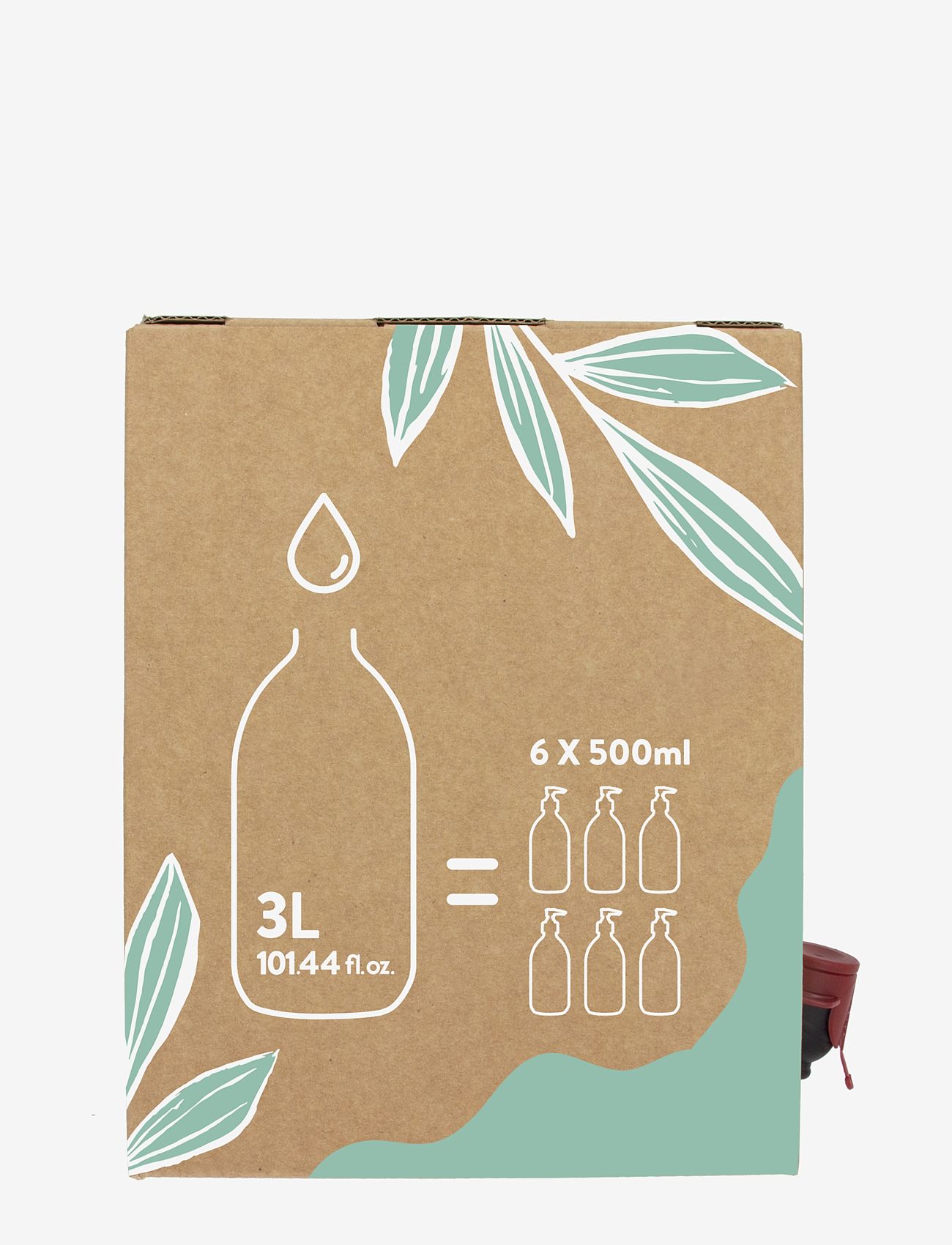 La Compagnie de Provence - LIQUID MARSEILLE SOAP REFILL COTTON FLOWER 3 L - sæbe refills - clear - 2