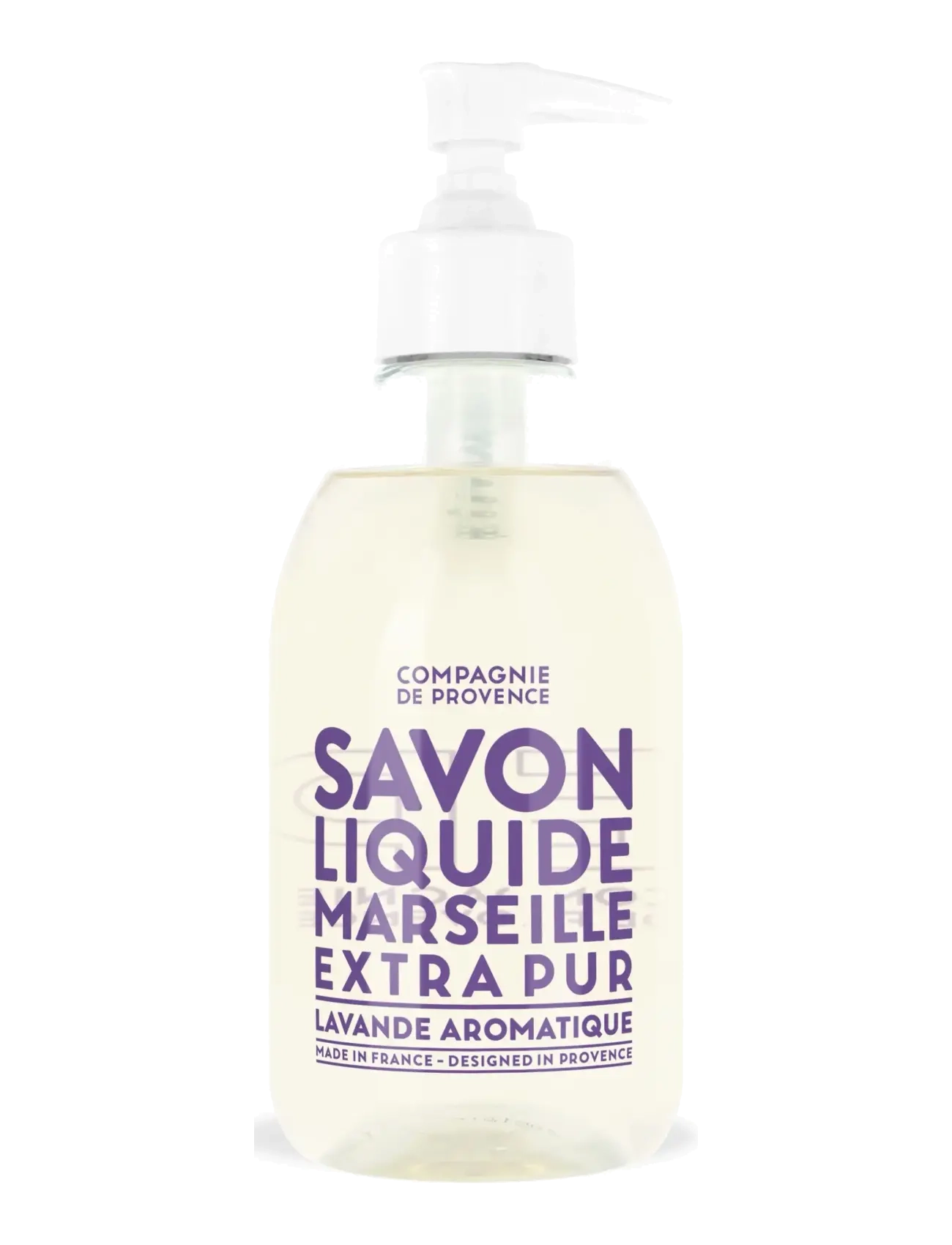 La Compagnie de Provence LIQUID MARSEILLE SOAP AROMATIC LAVENDER 300 ML - Sæber & Håndcremer - CLEAR / undefined