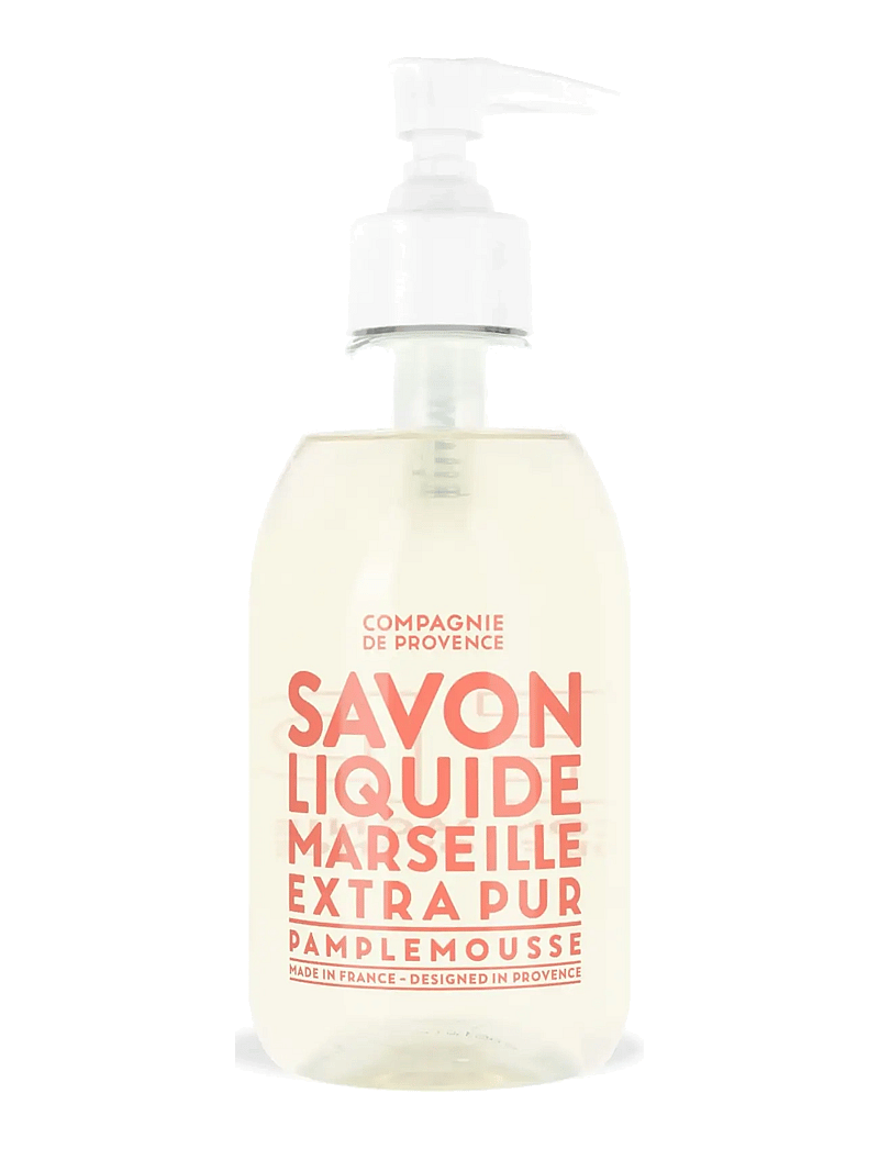 La Compagnie de Provence - LIQUID MARSEILLE SOAP PINK GRAPEFRUIT 300 ML - vedelseebid - clear - 0
