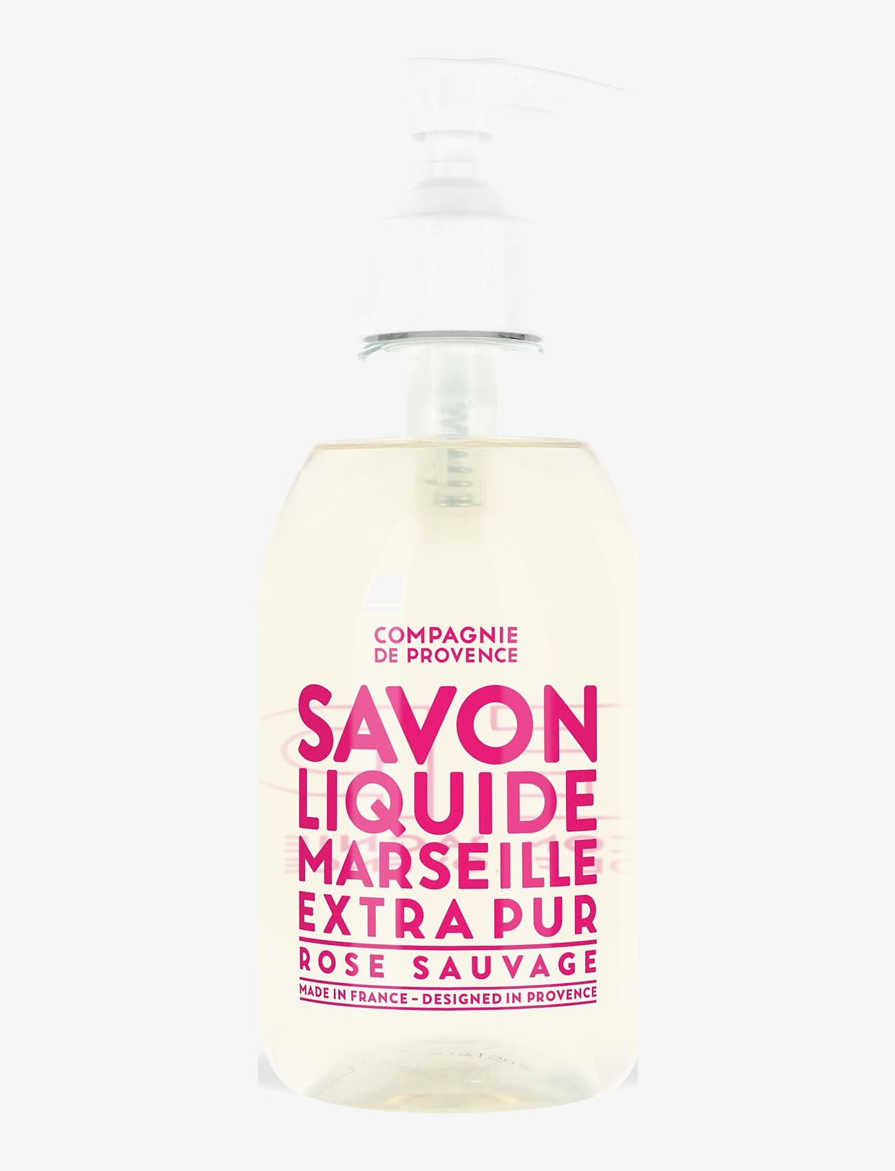 La Compagnie de Provence - LIQUID MARSEILLE SOAP WILD ROSE 300 ML - flydende sæber - clear - 0