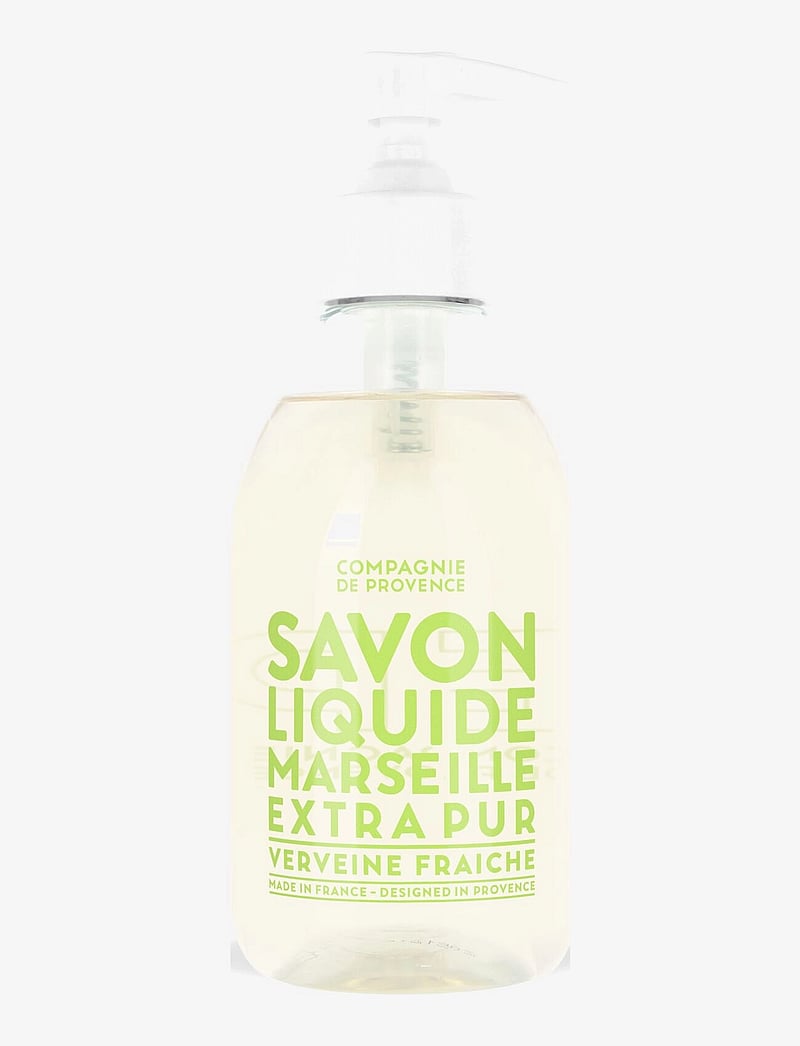 La Compagnie de Provence - LIQUID MARSEILLE SOAP FRESH VERBENA 300 ML - vedelseebid - clear - 0
