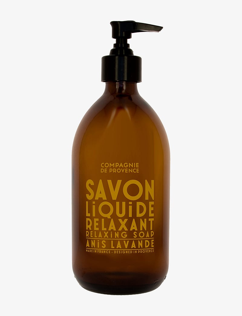 La Compagnie de Provence - LIQUID MARSEILLE SOAP ANISE LAVENDER 495 ML - flüssige handseifen - clear - 0