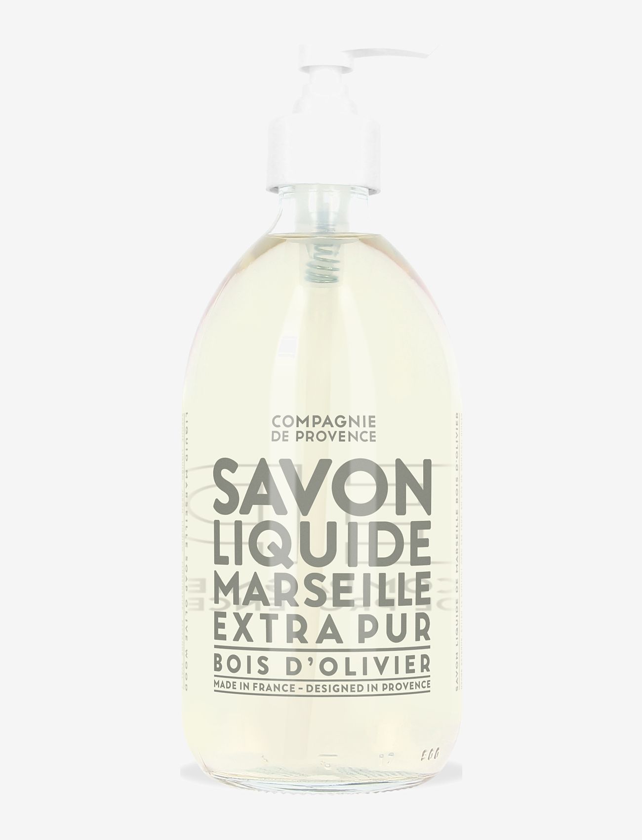 La Compagnie de Provence - LIQUID MARSEILLE SOAP OLIVE WOOD 495 ML - flydende sæber - clear - 0