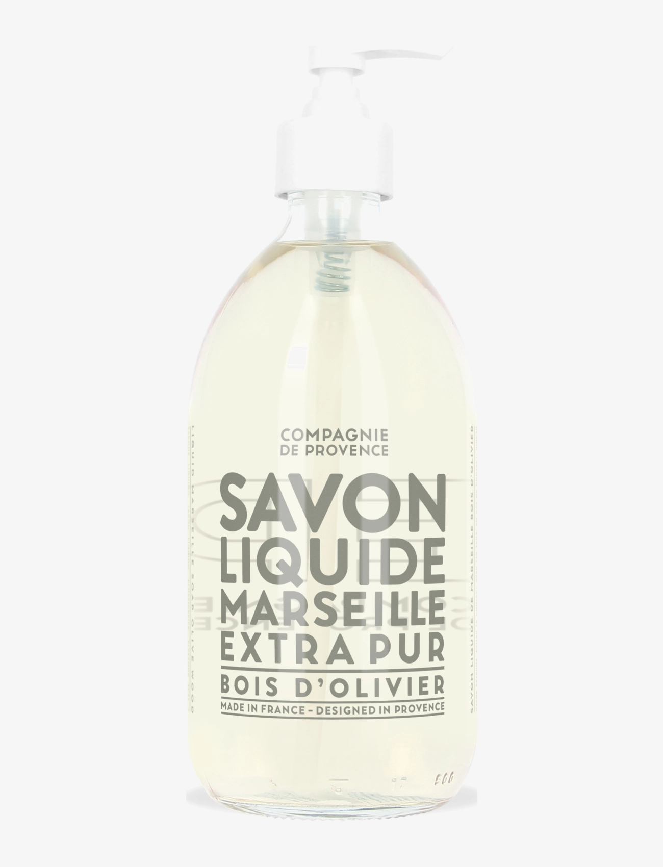 La Compagnie de Provence LIQUID MARSEILLE SOAP OLIVE WOOD 495 ML - Sæber & Håndcremer - CLEAR / undefined