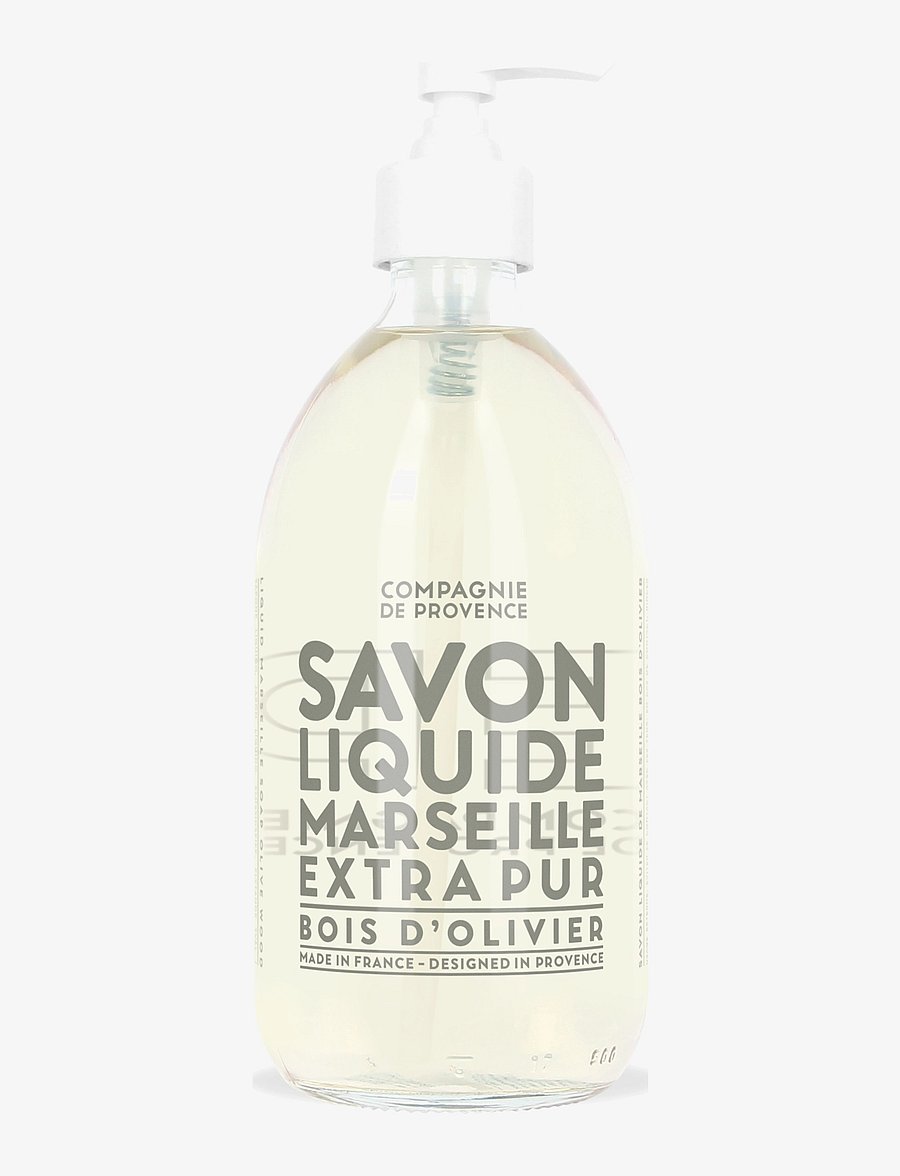 La Compagnie de Provence - LIQUID MARSEILLE SOAP OLIVE WOOD 495 ML - vedelseebid - clear - 0