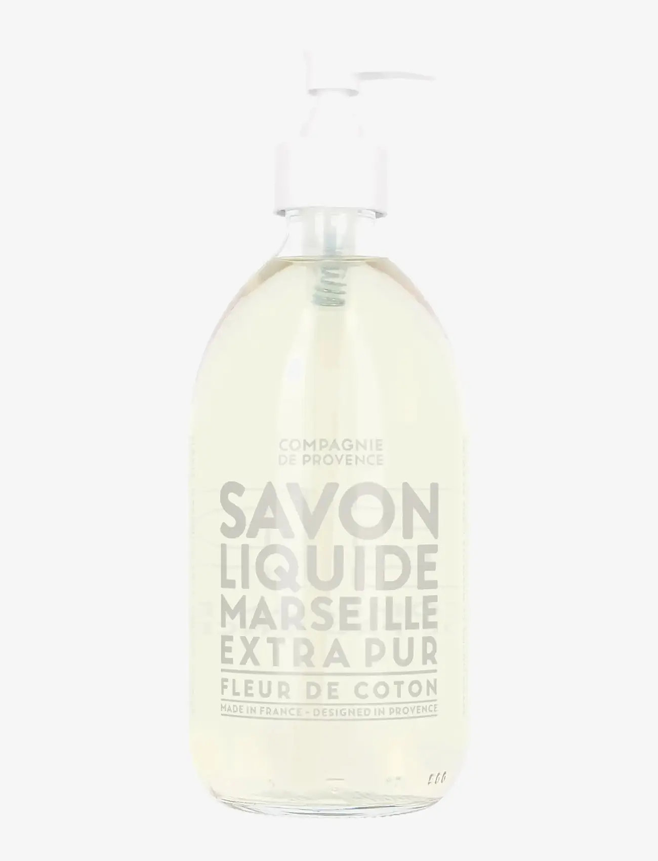 La Compagnie de Provence - LIQUID MARSEILLE SOAP COTTON FLOWER 495 ML - flydende sæber - clear - 0