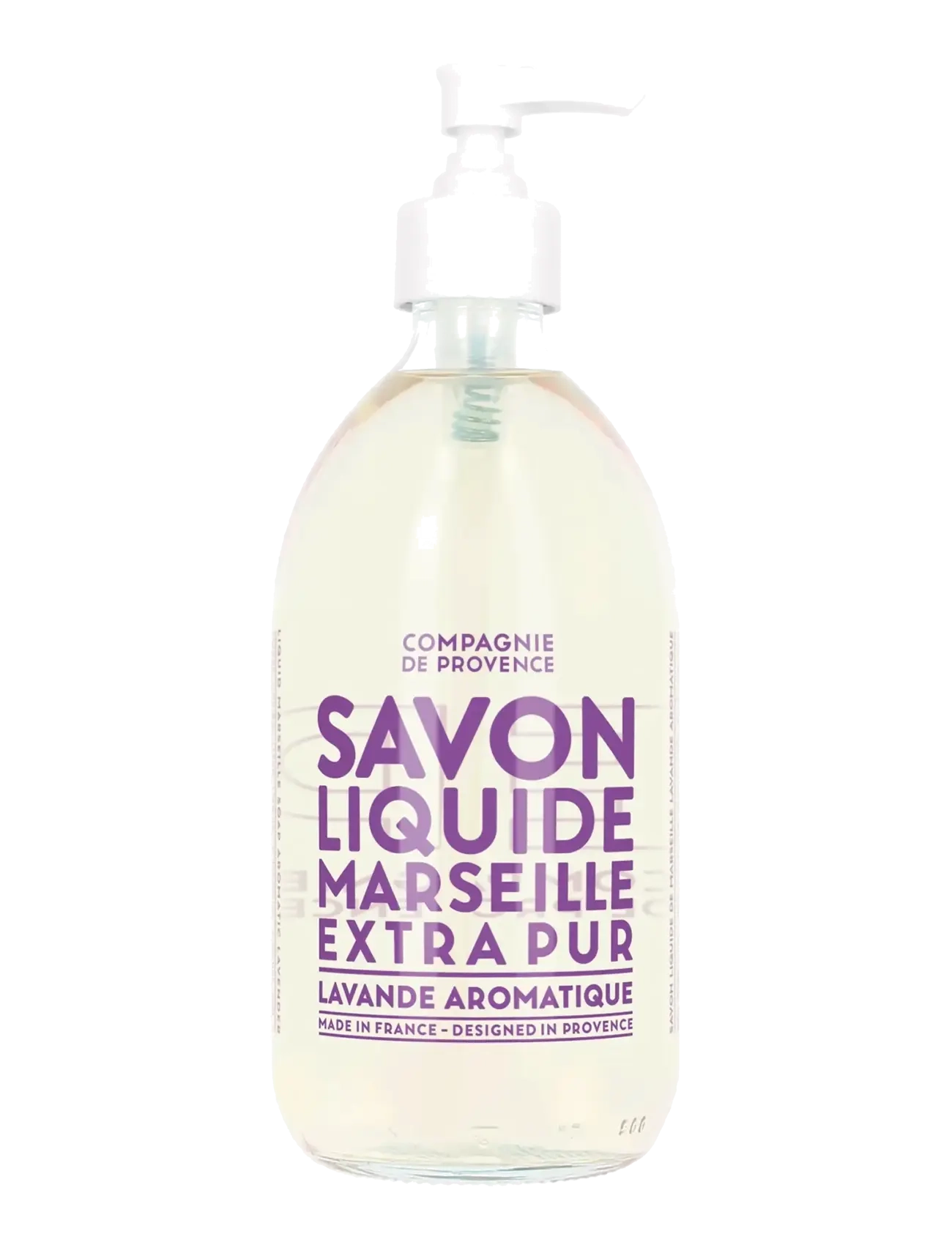 La Compagnie de Provence LIQUID MARSEILLE SOAP AROMATIC LAVENDER 495 ML - Sæber & Håndcremer - CLEAR / undefined