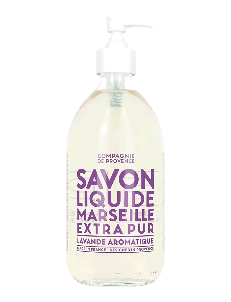 La Compagnie de Provence - LIQUID MARSEILLE SOAP AROMATIC LAVENDER 495 ML - vedelseebid - clear - 0