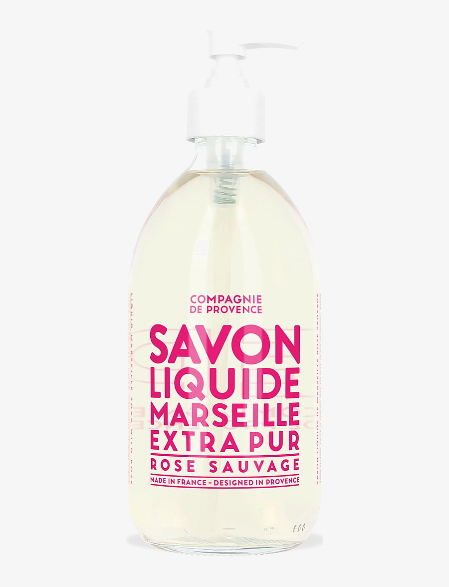 La Compagnie de Provence - LIQUID MARSEILLE SOAP WILD ROSE 495 ML - vedelseebid - clear - 0