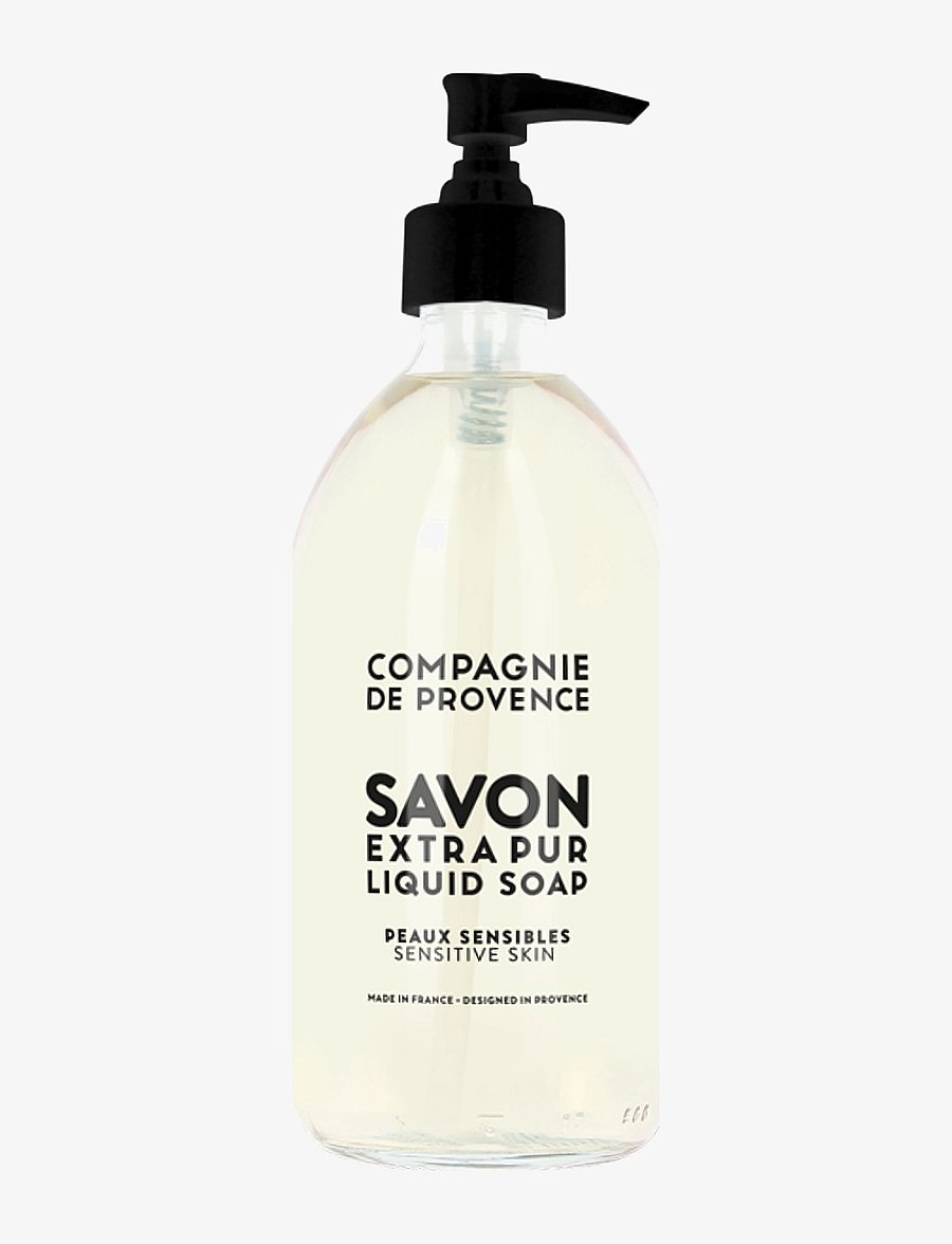 La Compagnie de Provence - LIQUID MARSEILLE SOAP SENSITIVE SKIN 495 ML - vedelseebid - clear - 0
