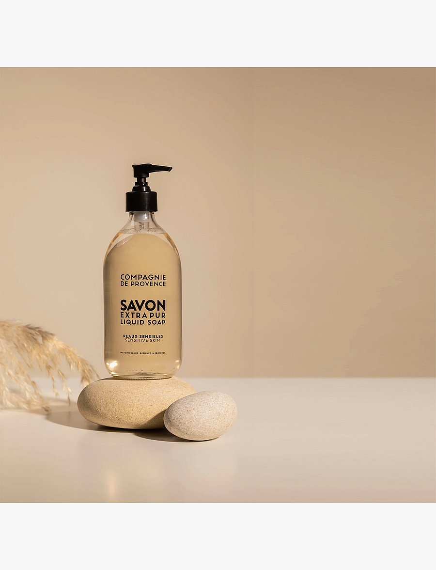 La Compagnie de Provence - LIQUID MARSEILLE SOAP SENSITIVE SKIN 495 ML - vedelseebid - clear - 1