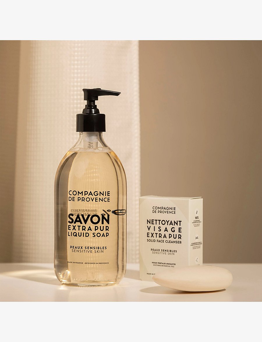 La Compagnie de Provence - LIQUID MARSEILLE SOAP SENSITIVE SKIN 495 ML - vedelseebid - clear - 2