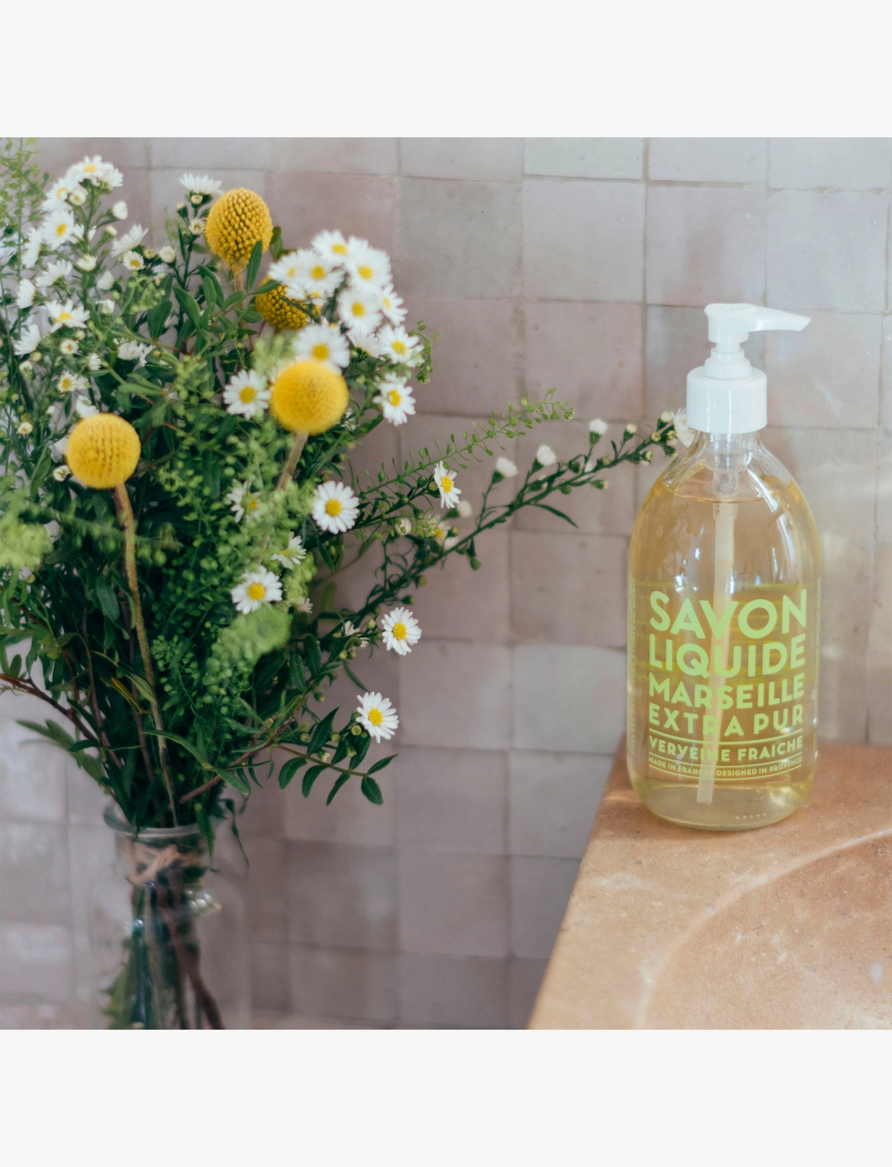 La Compagnie de Provence - LIQUID MARSEILLE SOAP FRESH VERBENA 495 ML - flydende sæber - clear - 1