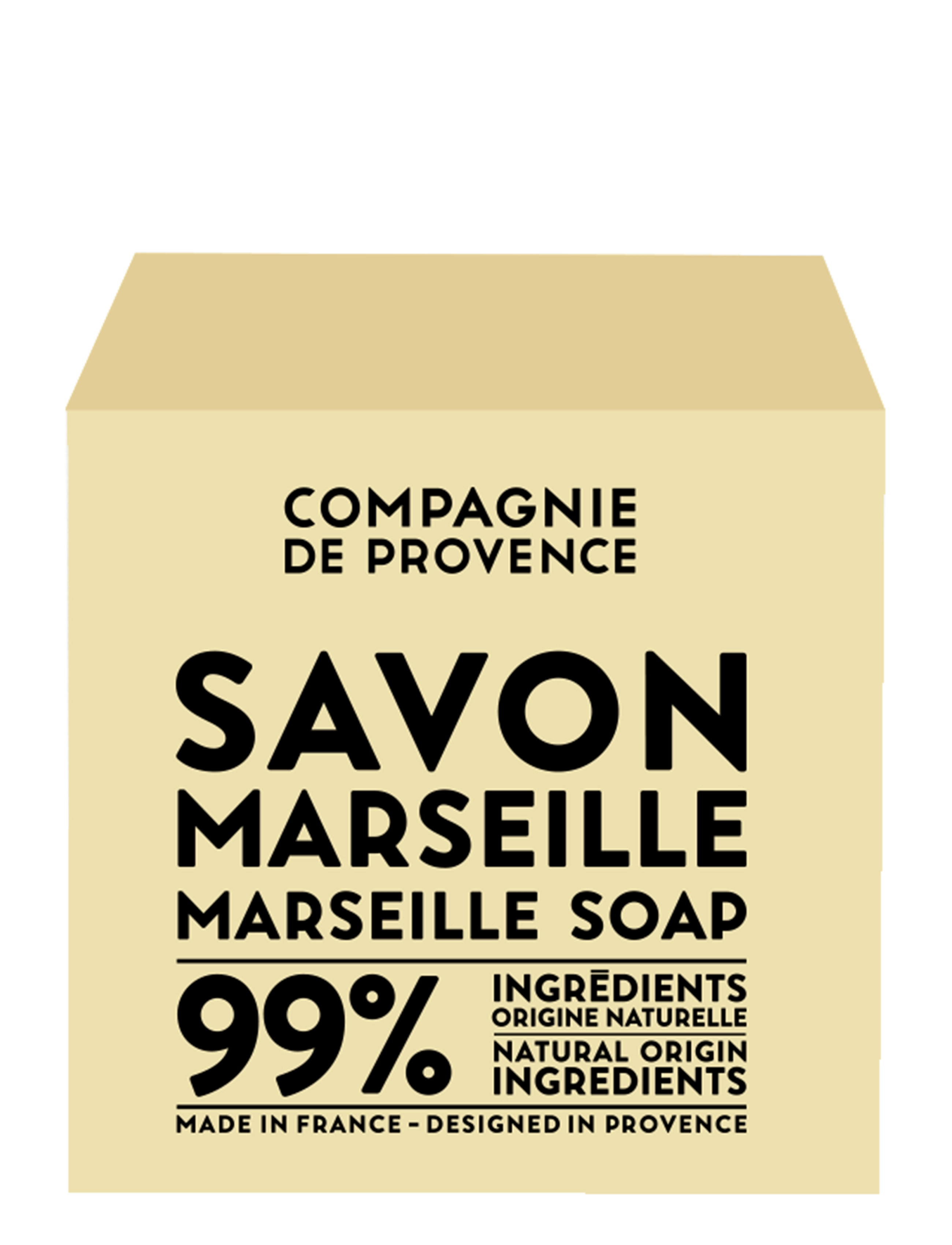 La Compagnie de Provence CUBE OF MARSEILLE SOAP 400 G - Kampagne - CLEAR / undefined