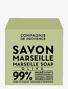 CUBE OF MARSEILLE SOAP OLIVE 400 G, La Compagnie de Provence