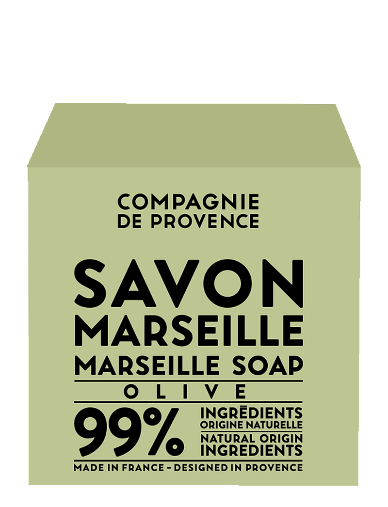 La Compagnie de Provence - CUBE OF MARSEILLE SOAP OLIVE 400 G - seebid - clear - 0