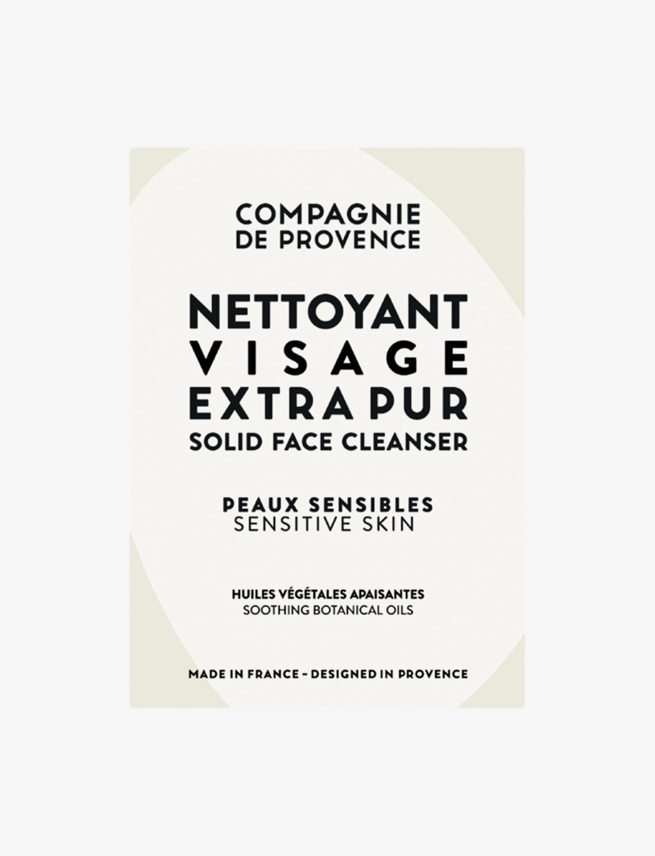 La Compagnie de Provence SOLID FACE CLEANSER SENSITIVE SKIN 85 G - Erbjudanden - CLEAR / undefined