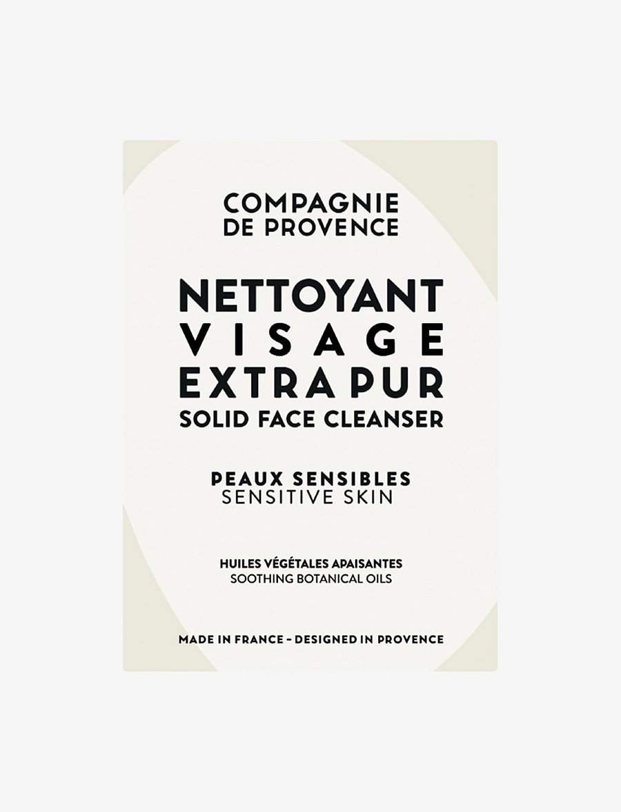 La Compagnie de Provence - SOLID FACE CLEANSER SENSITIVE SKIN 85 G - seifenstücke - clear - 0