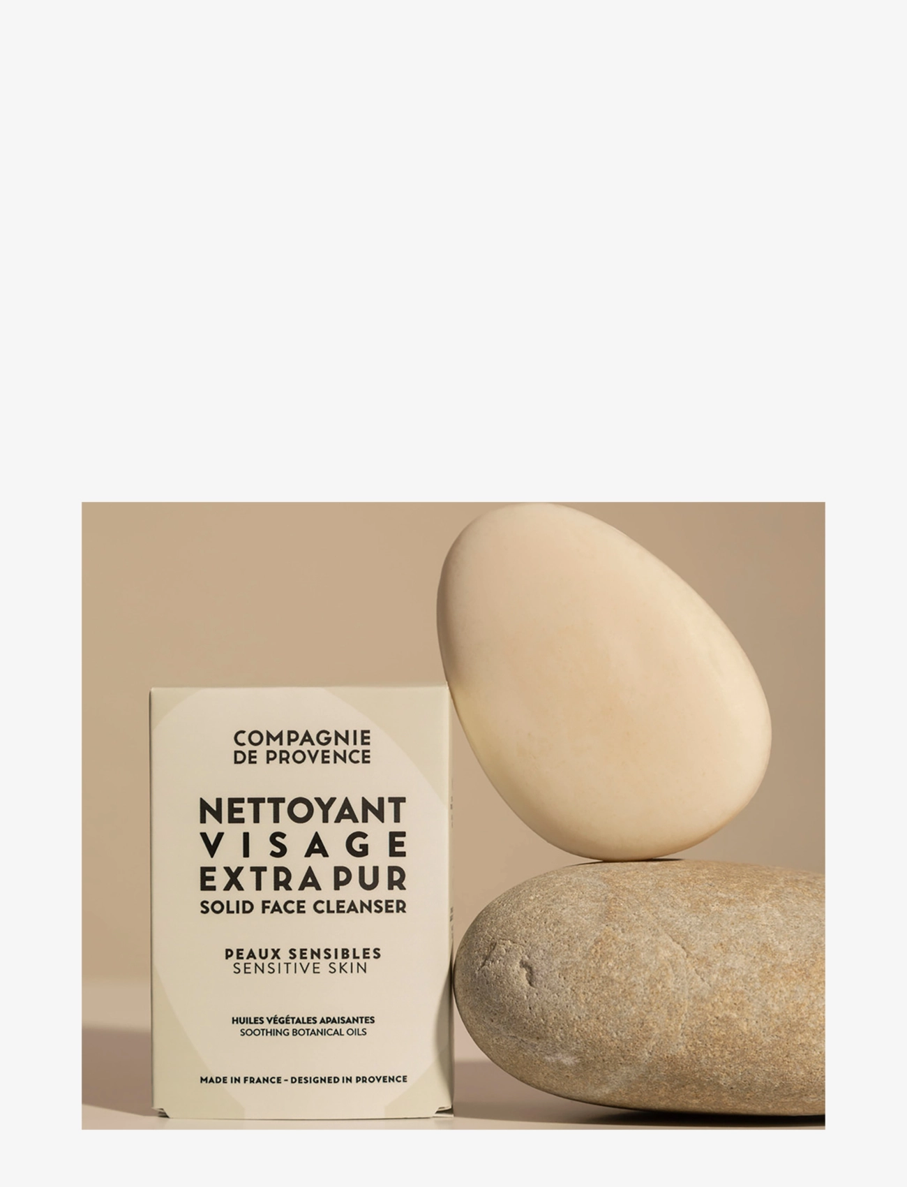 La Compagnie de Provence - SOLID FACE CLEANSER SENSITIVE SKIN 85 G - seifenstücke - clear - 3