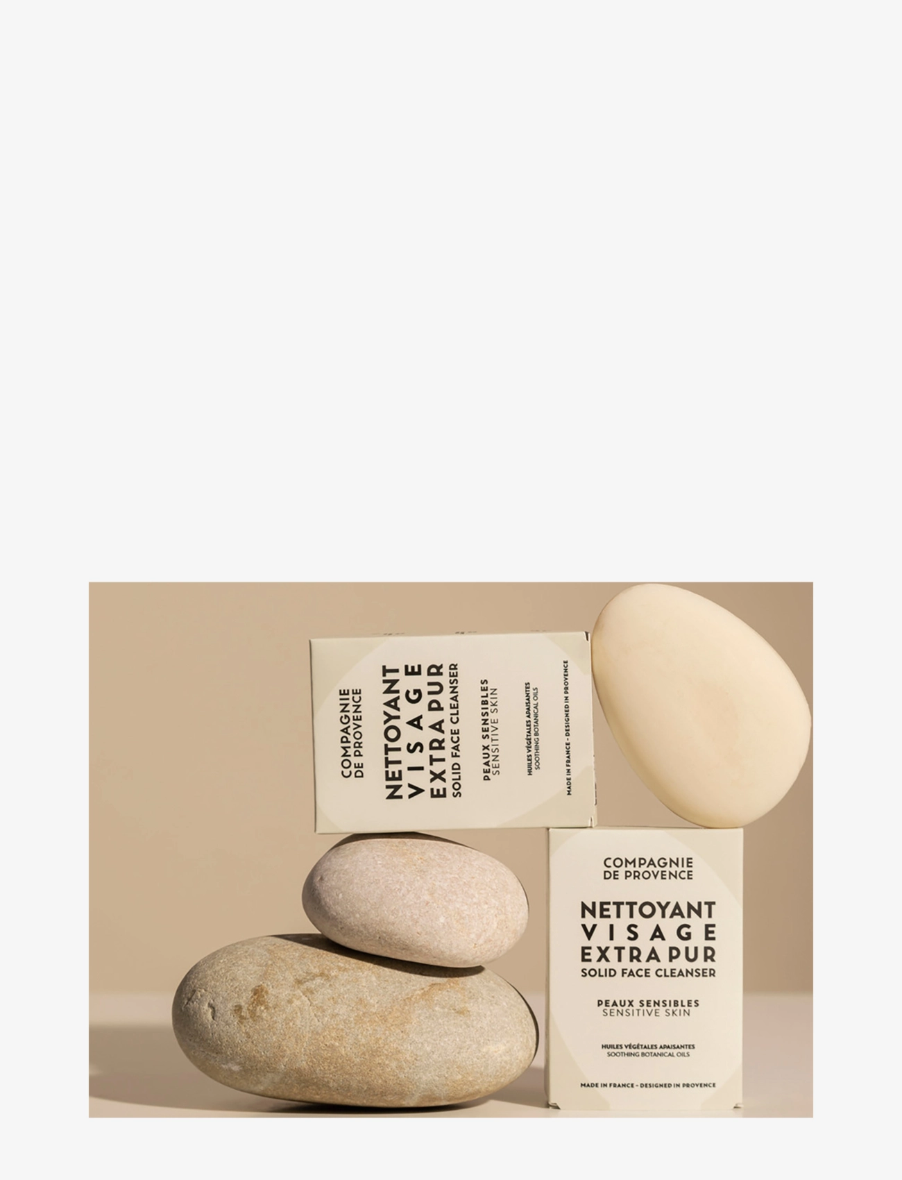 La Compagnie de Provence - SOLID FACE CLEANSER SENSITIVE SKIN 85 G - seifenstücke - clear - 4