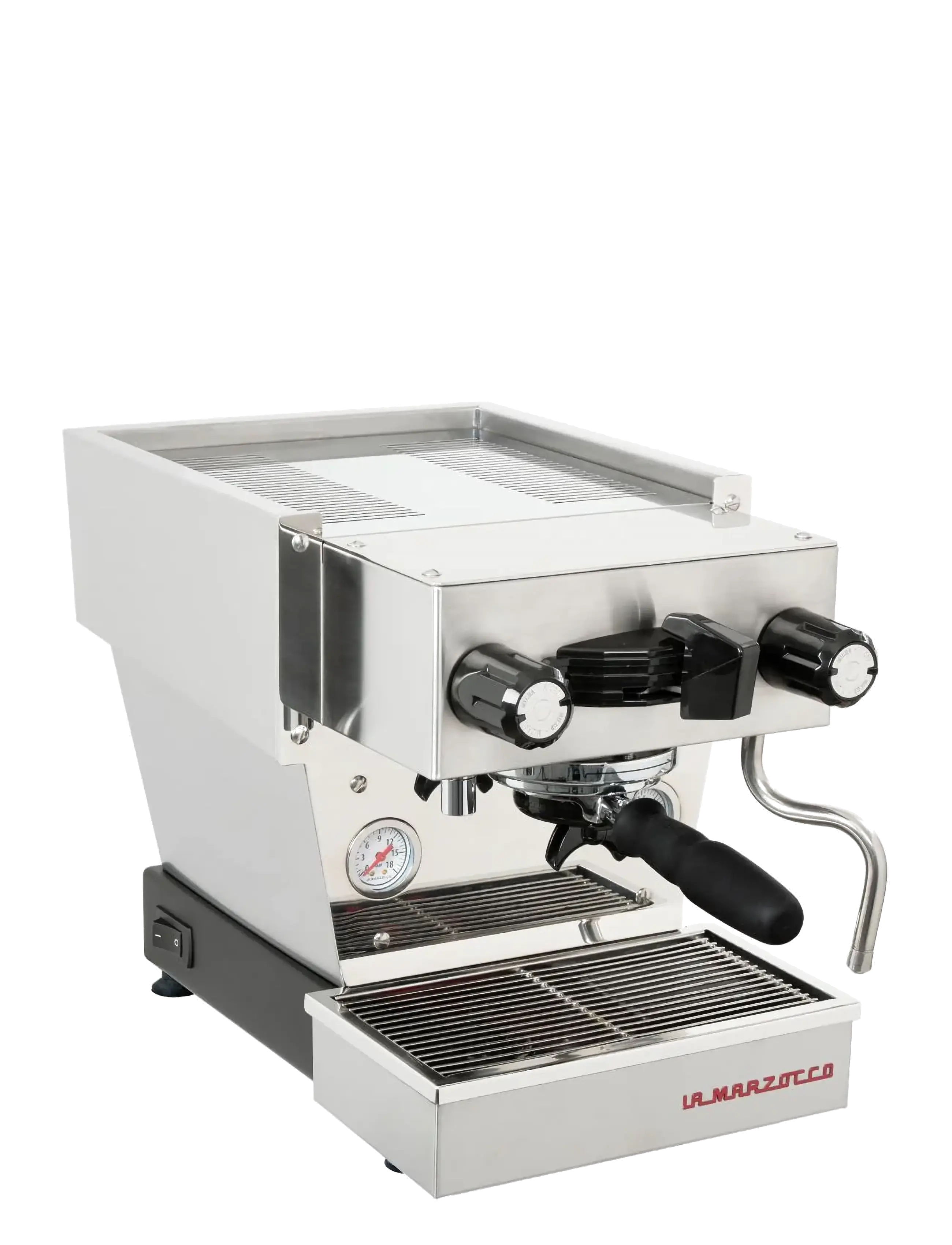 La Marzocco La Marzocco Linea Micra brushed - Vis alt - STEEL / silver