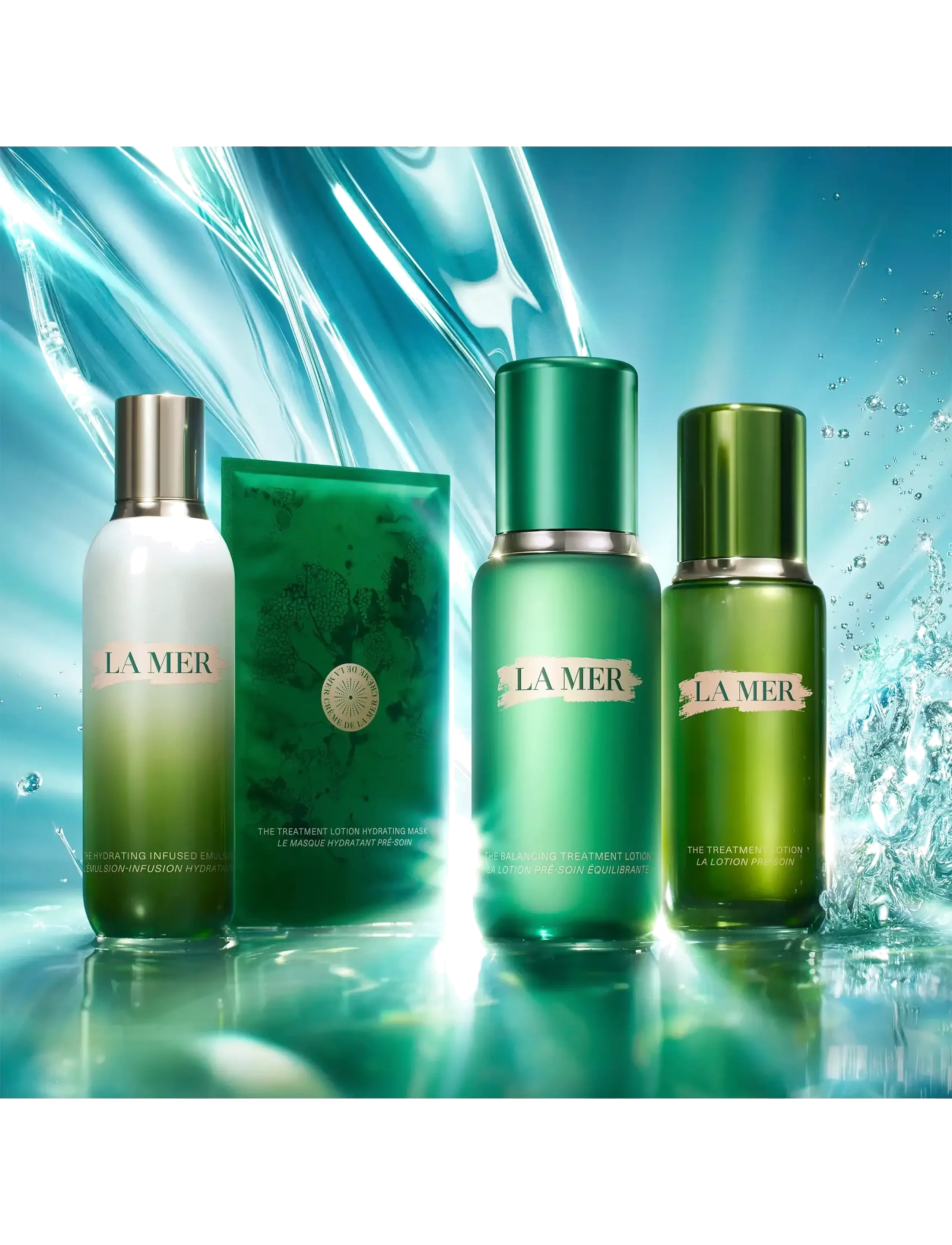 La Mer - The Balancing Treatment Lotion - fugtgivende tonere - clear - 5