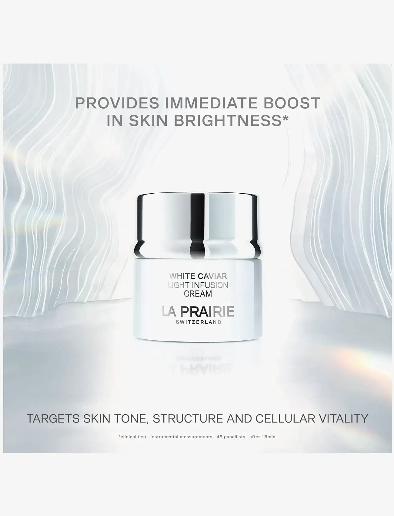 La Prairie - White Caviar Face cream 50 ml - päivävoiteet - clear - 1