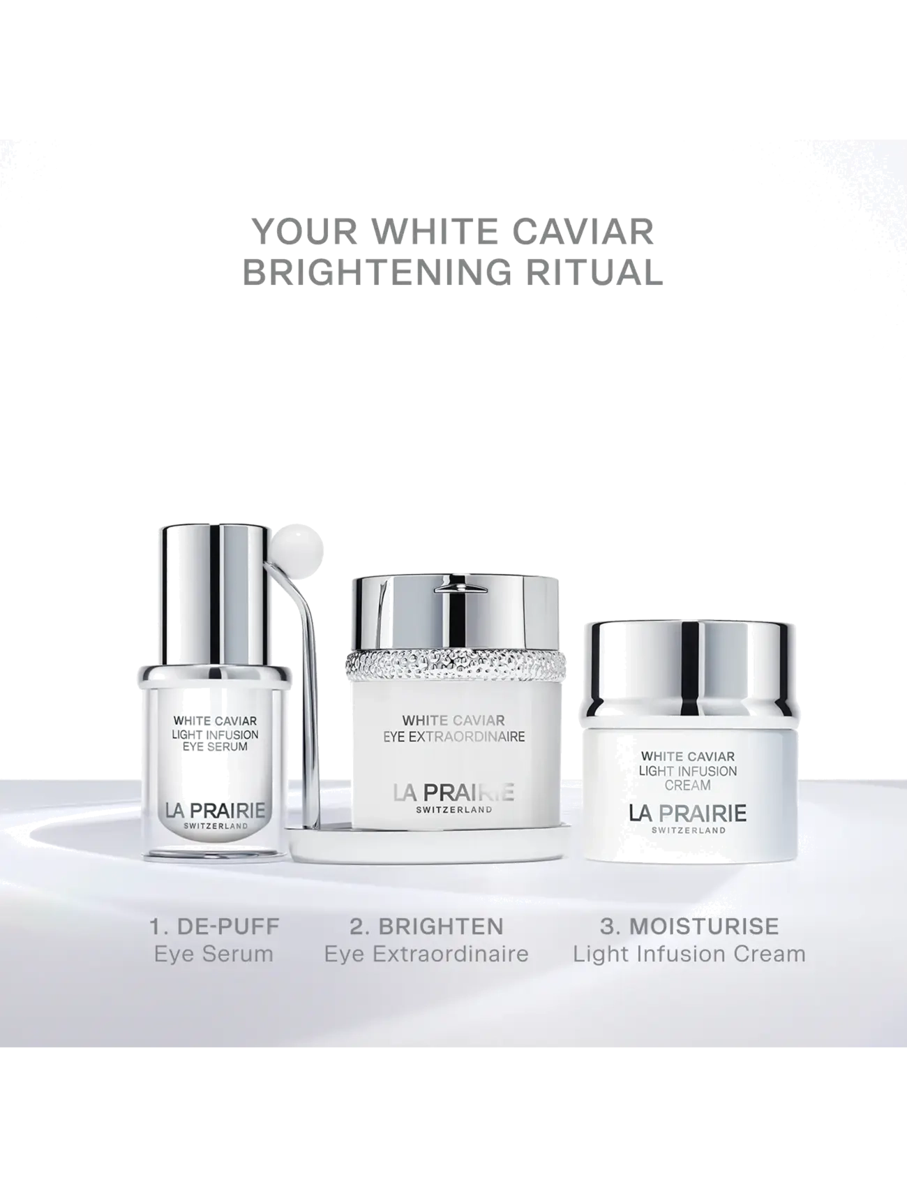 La Prairie - White Caviar Eye serum 15 ml - silmäseerumi - clear - 5