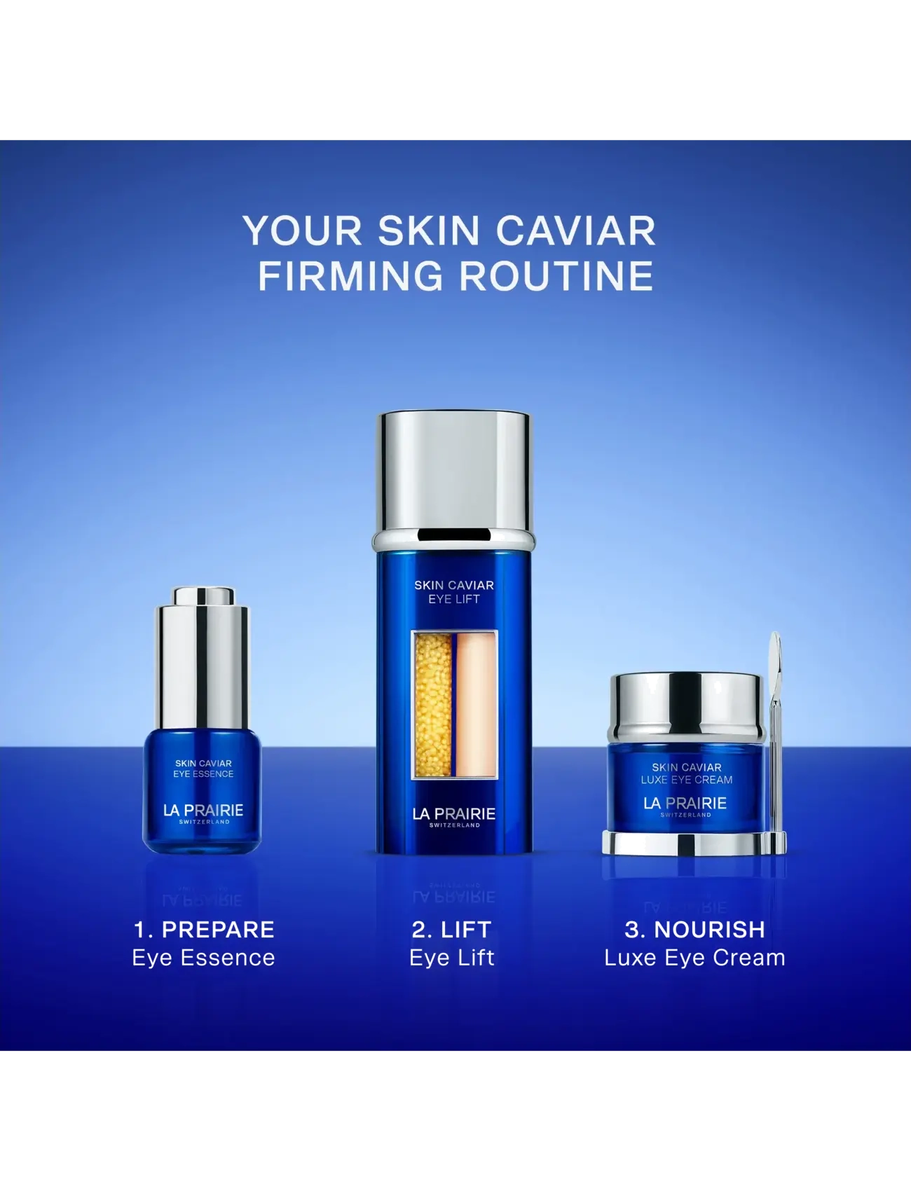 La Prairie - la prairie Skin Caviar Eye lift 20 ML - Øjenserum - clear - 5