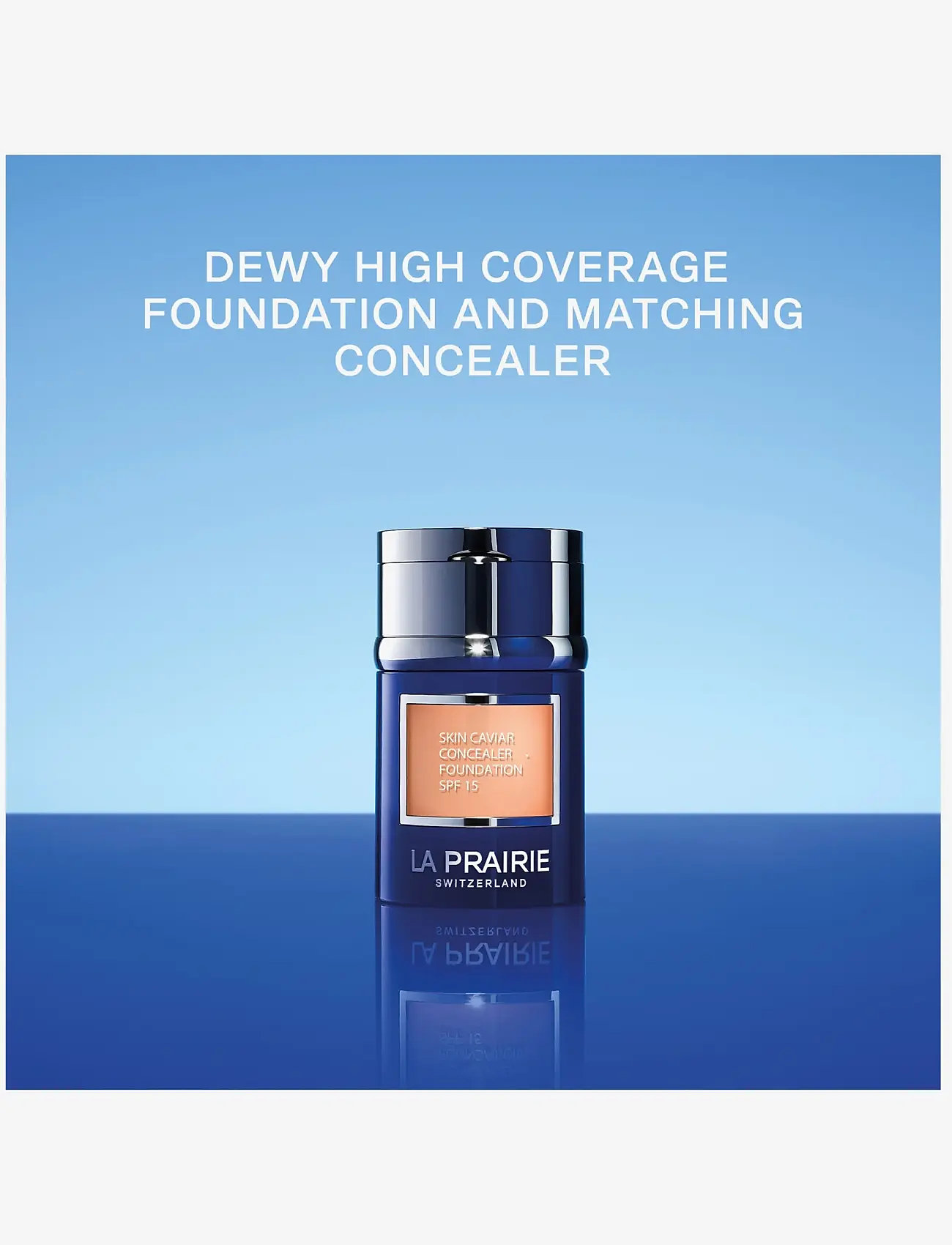La Prairie - FOUNDATION&POWDER PECHESKIN CAVIAR SPF15 - foundations - peche - 2