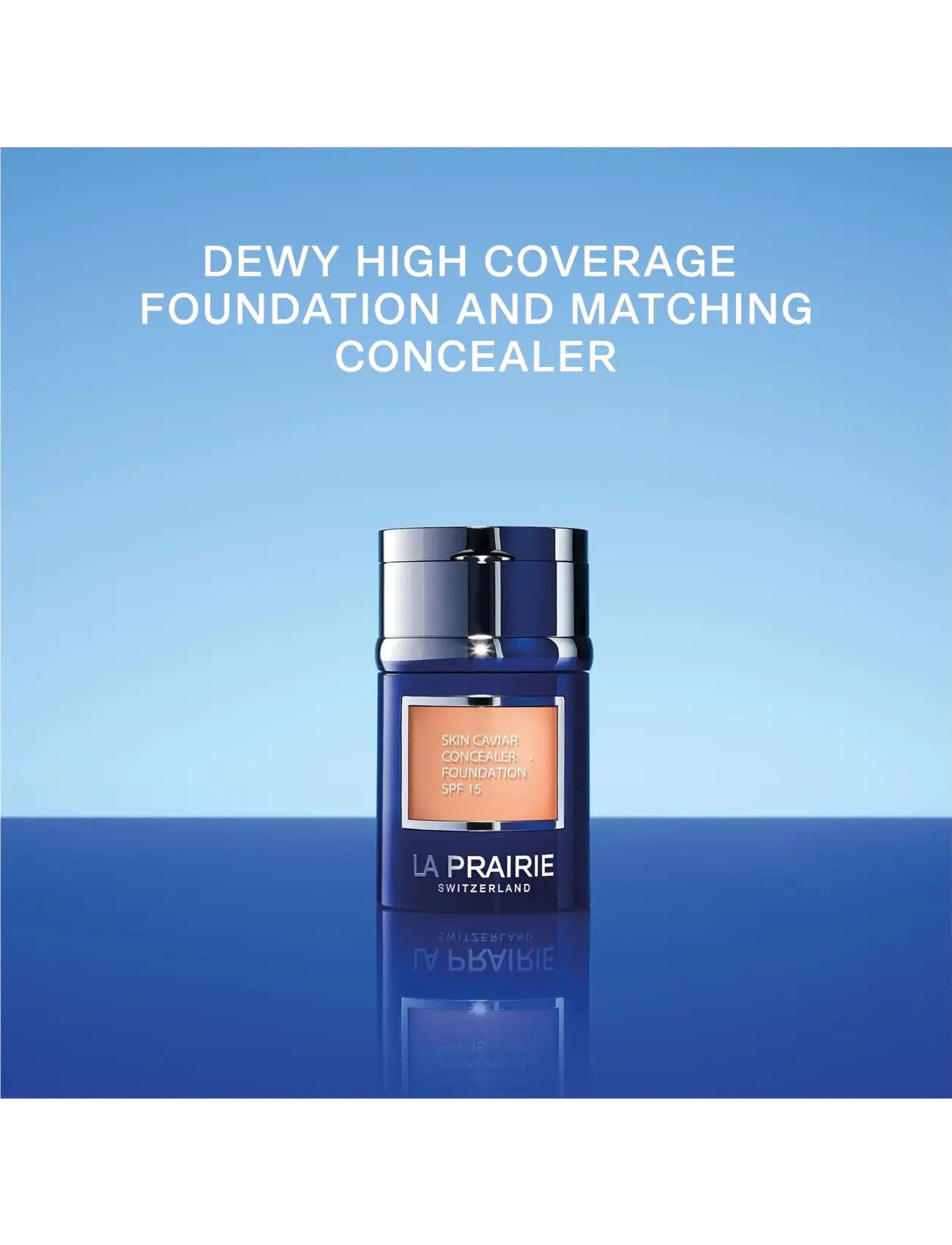 La Prairie - FOUNDATION&POWDER PECHESKIN CAVIAR SPF15 - redo för date night - peche - 2