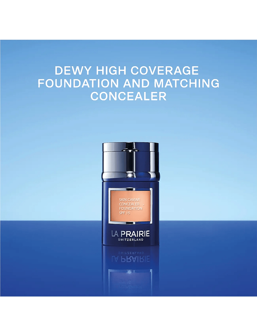 La Prairie - FOUNDATION&POWDER PECHESKIN CAVIAR SPF15 - smink - peche - 2
