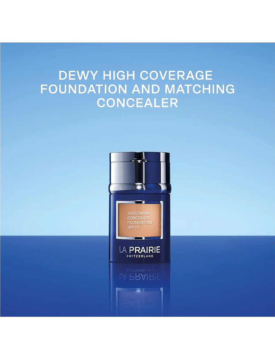 La Prairie - FOUNDATION&POWDER HONEYBEIGE SKIN CAVIAR SPF15 - smink - honey beige - 2