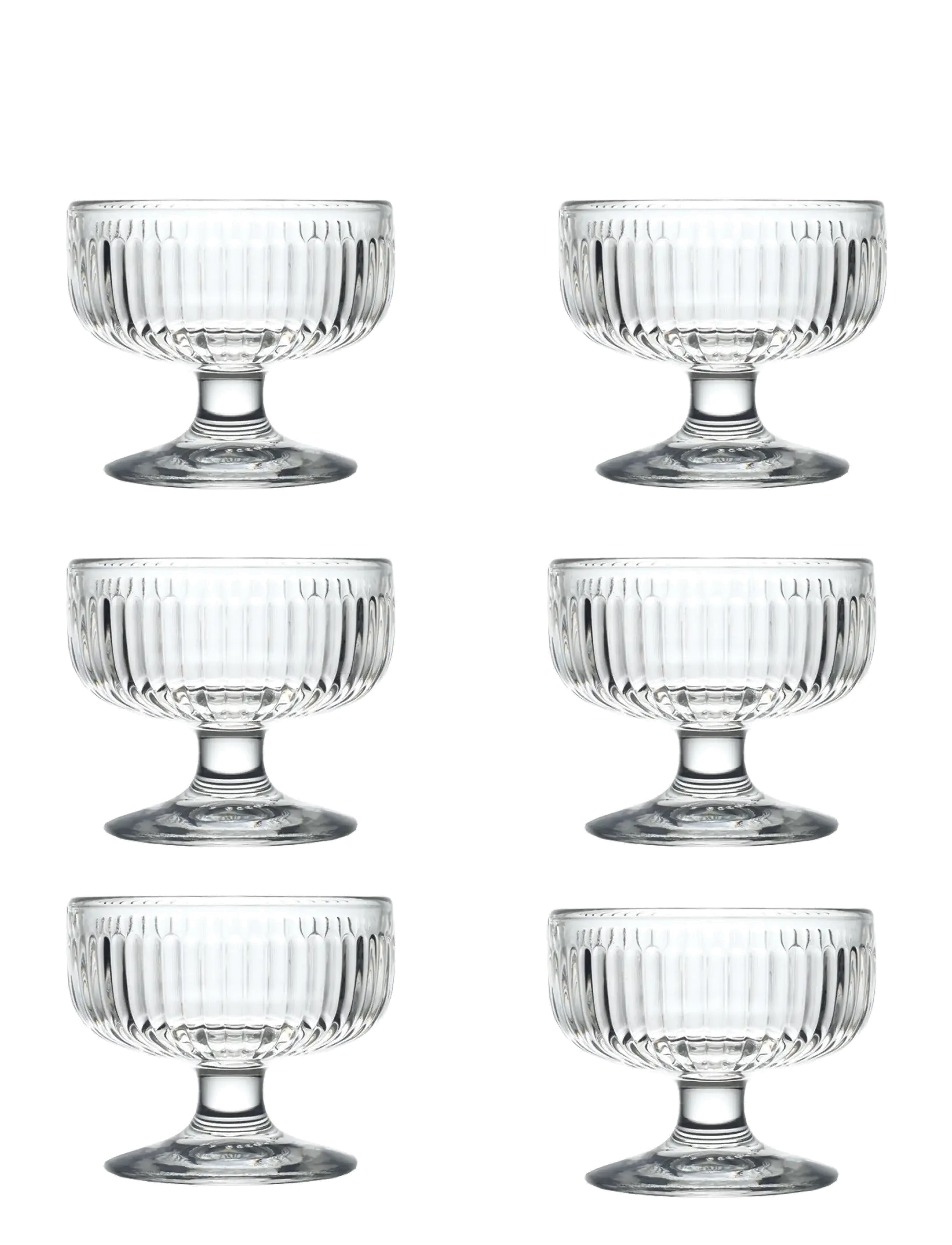 La Rochére La Rochère Dessert Bowl Tahiti, 6 pcs - Confirmation gifts - CLEAR / undefined