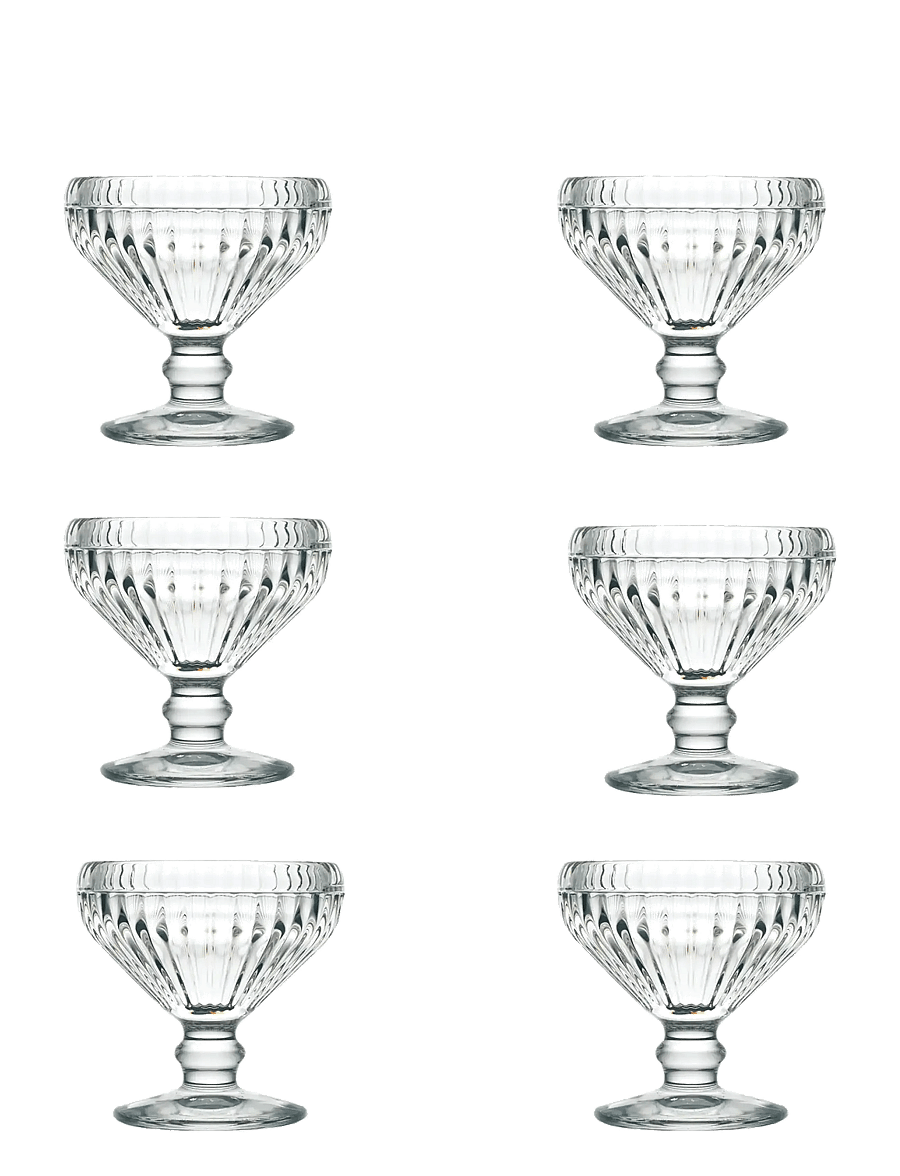 La Rochére - La Rochère Dessert Bowl Canarie, 6 pcs - servierschalen - clear - 1