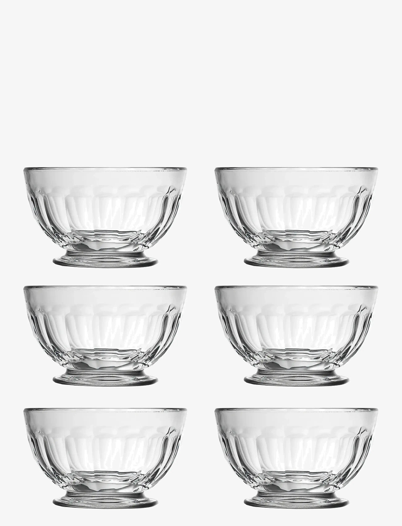 La Rochére - La Rochère Footed Dessert Bowl Perigord, 6 pcs - servierschalen - clear - 0
