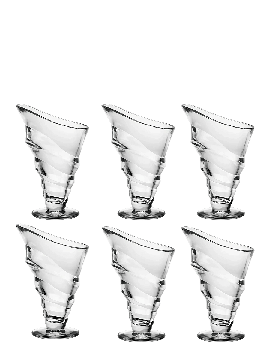 La Rochère - La Rochère Dessert Bowl Circee Haute, 6 pcs - servierschalen - clear - 1