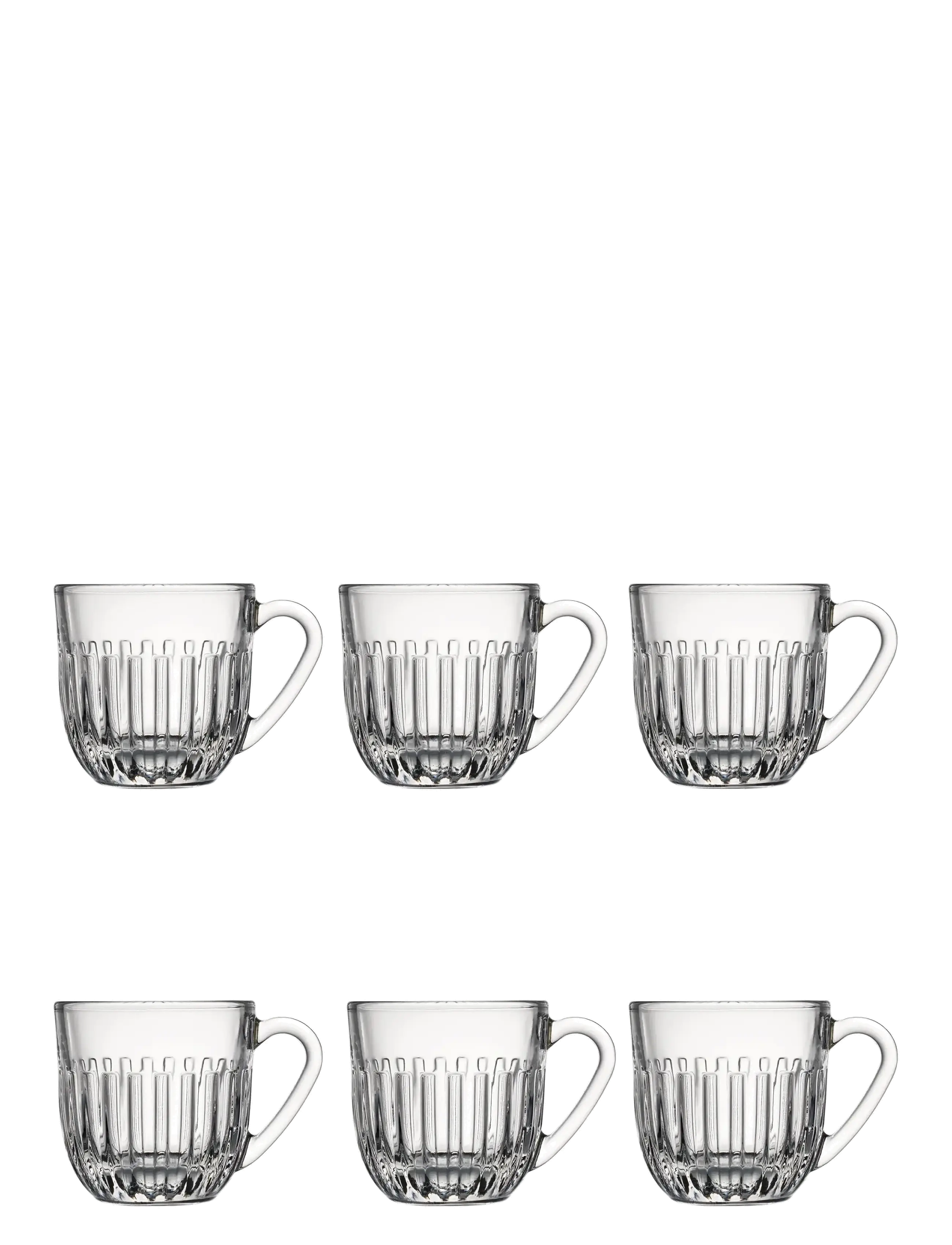 La Rochère La Rochère espressoglass, 6 stk. - Borddekning - CLEAR / undefined