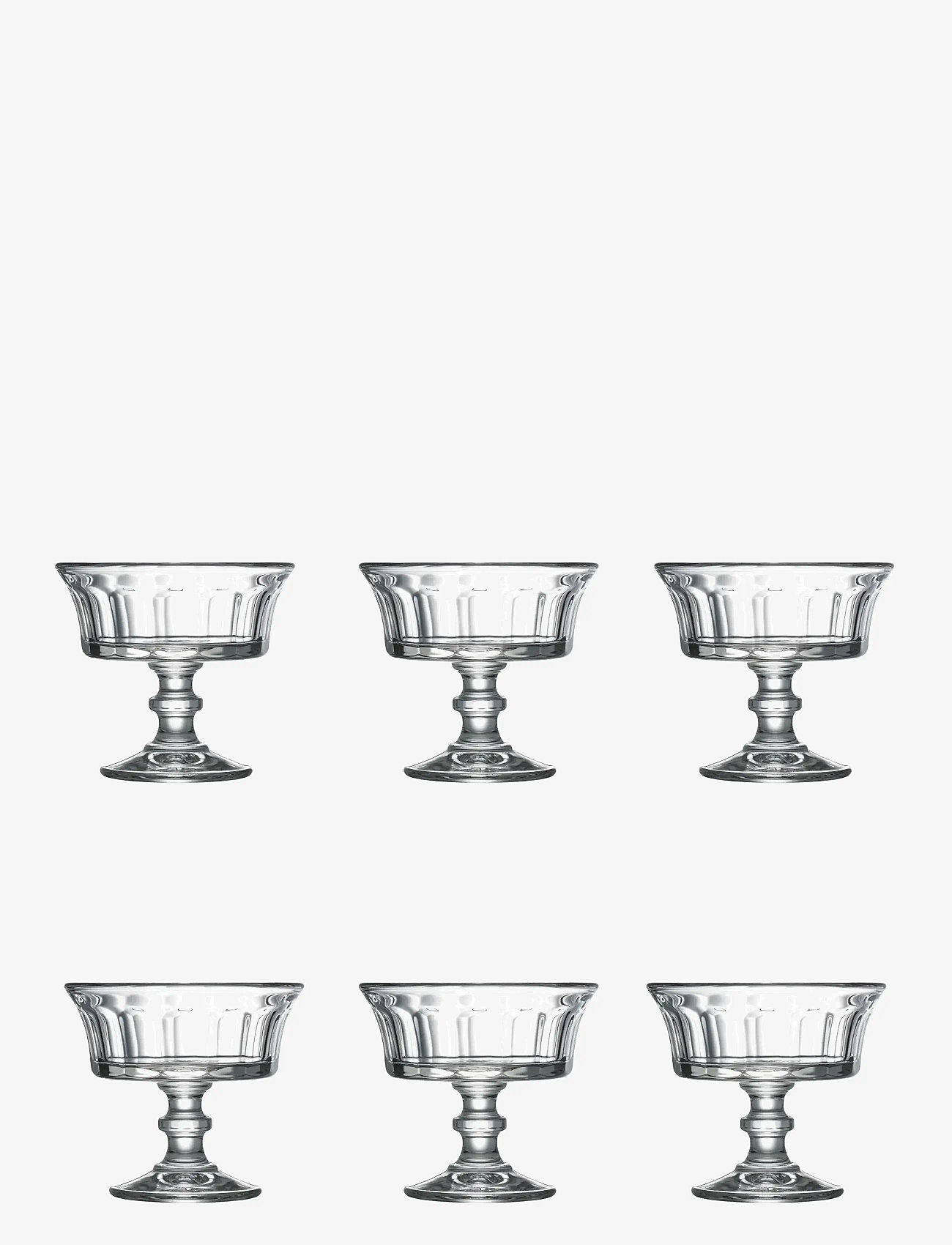 La Rochére - Champagneskål - 6 glas - serveringsskåle - clear - 0