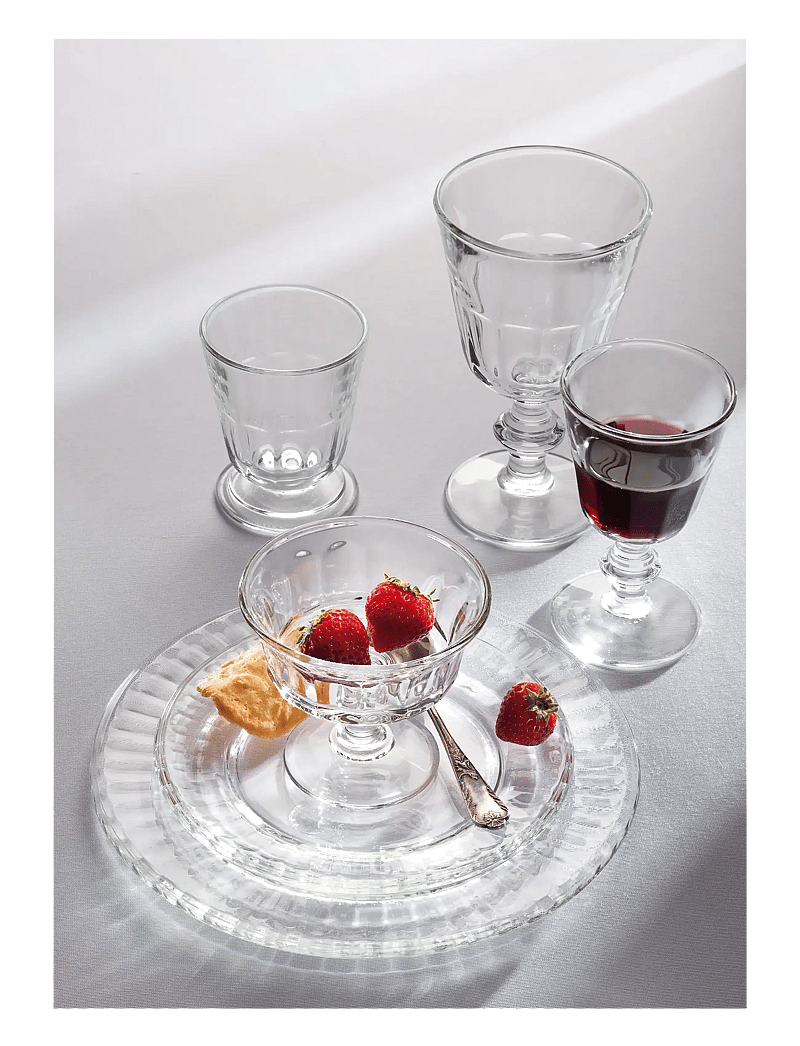 La Rochére - La Rochère Footed Dessert Bowl Perigord, 6 pcs - servierschalen - clear - 2