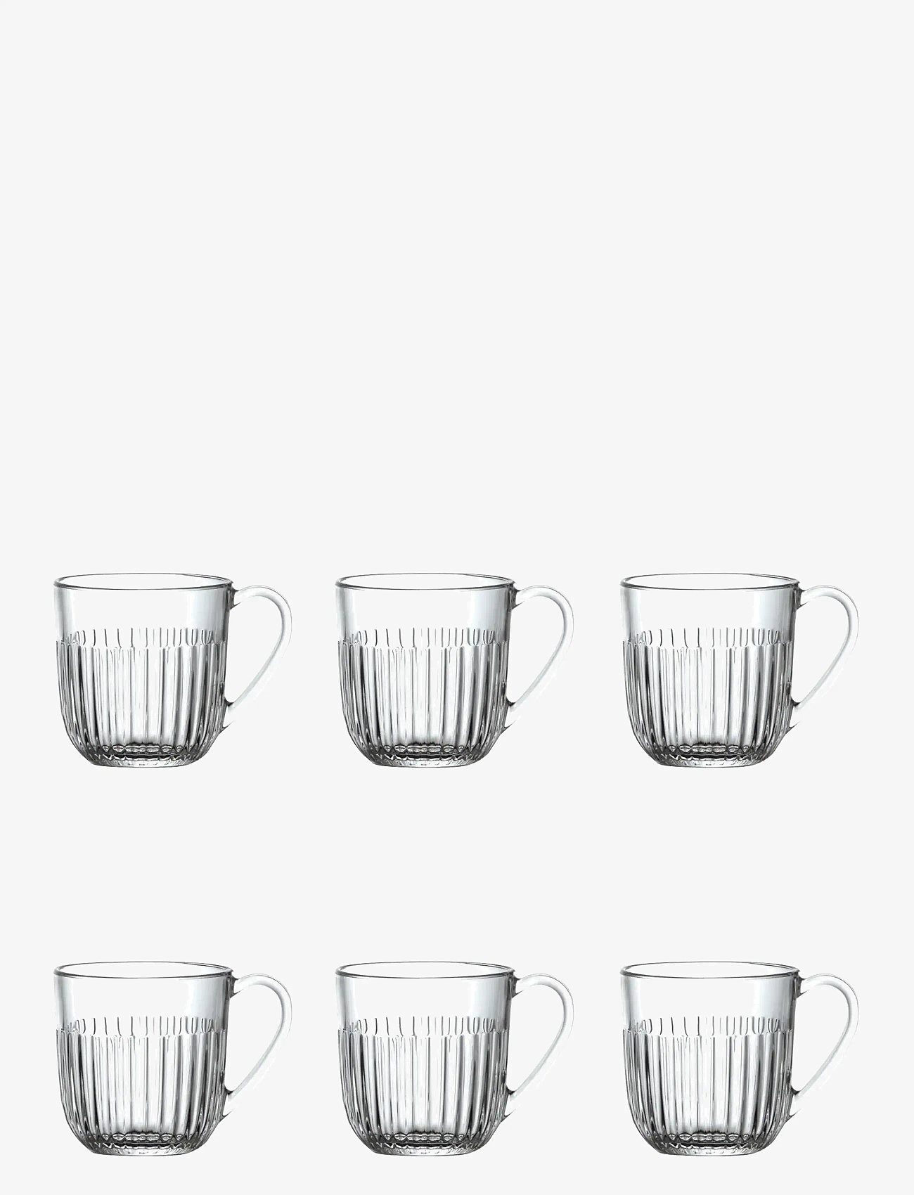 La Rochére - Glas med hank til varme drikke - 6 glas - tekopper - clear - 0