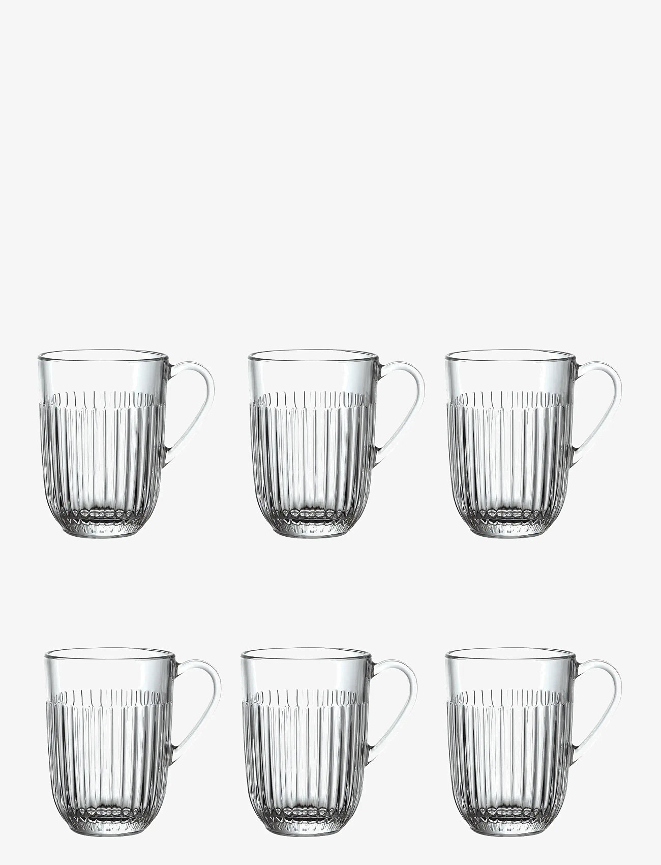 La Rochére - La Rochère Mugg Ouessant 6 st - tekoppar - clear - 1