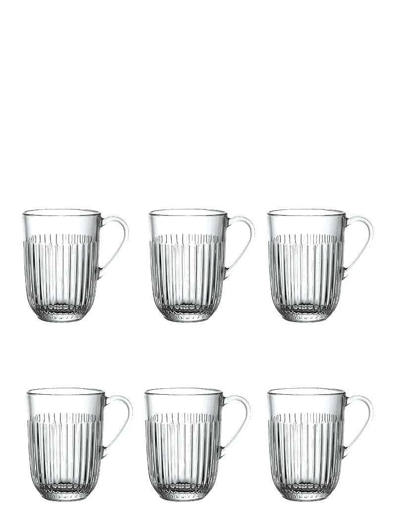 La Rochére - La Rochère Mug Ouessant, 6 pcs - teetassen - clear - 1